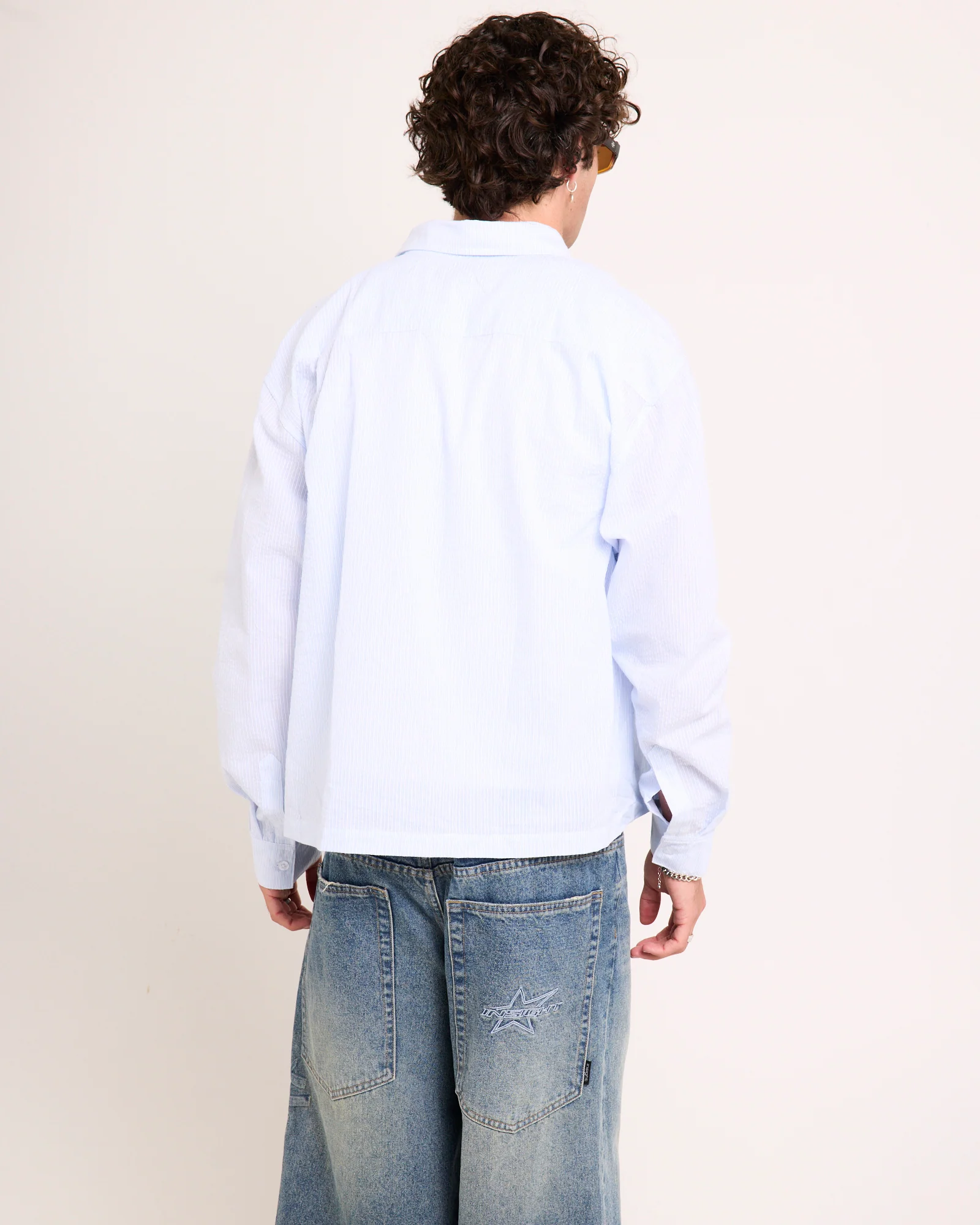 Cassa Long Sleeve Cropped Shirt - Image 3