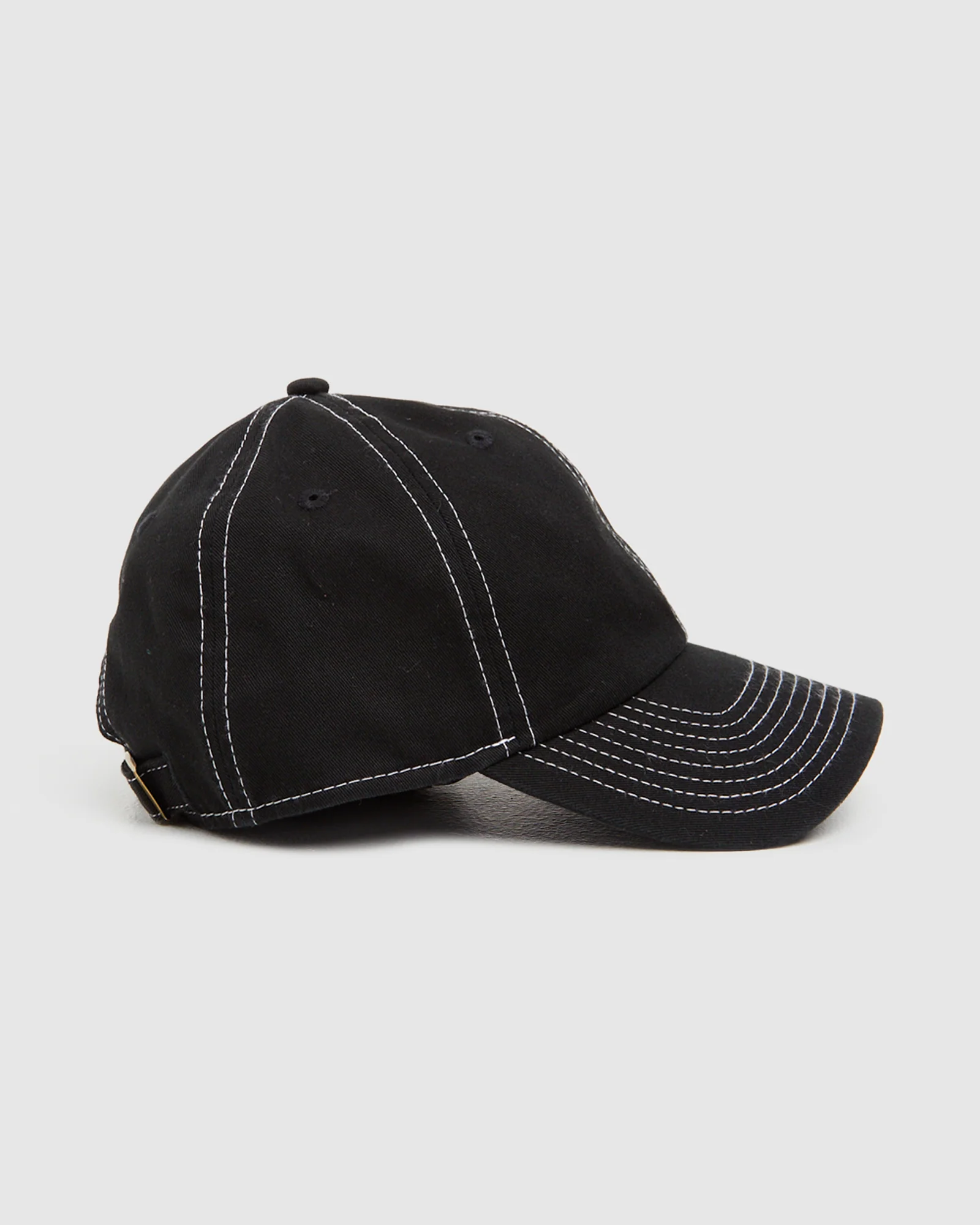 Casual Classic Contrast Cap Black/White - Image 2