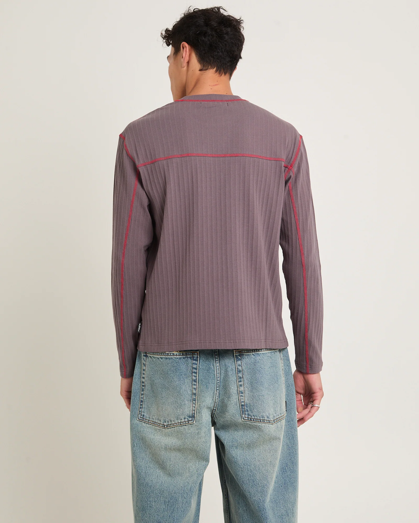 CCTV Rib Long Sleeve Shirt - Image 2