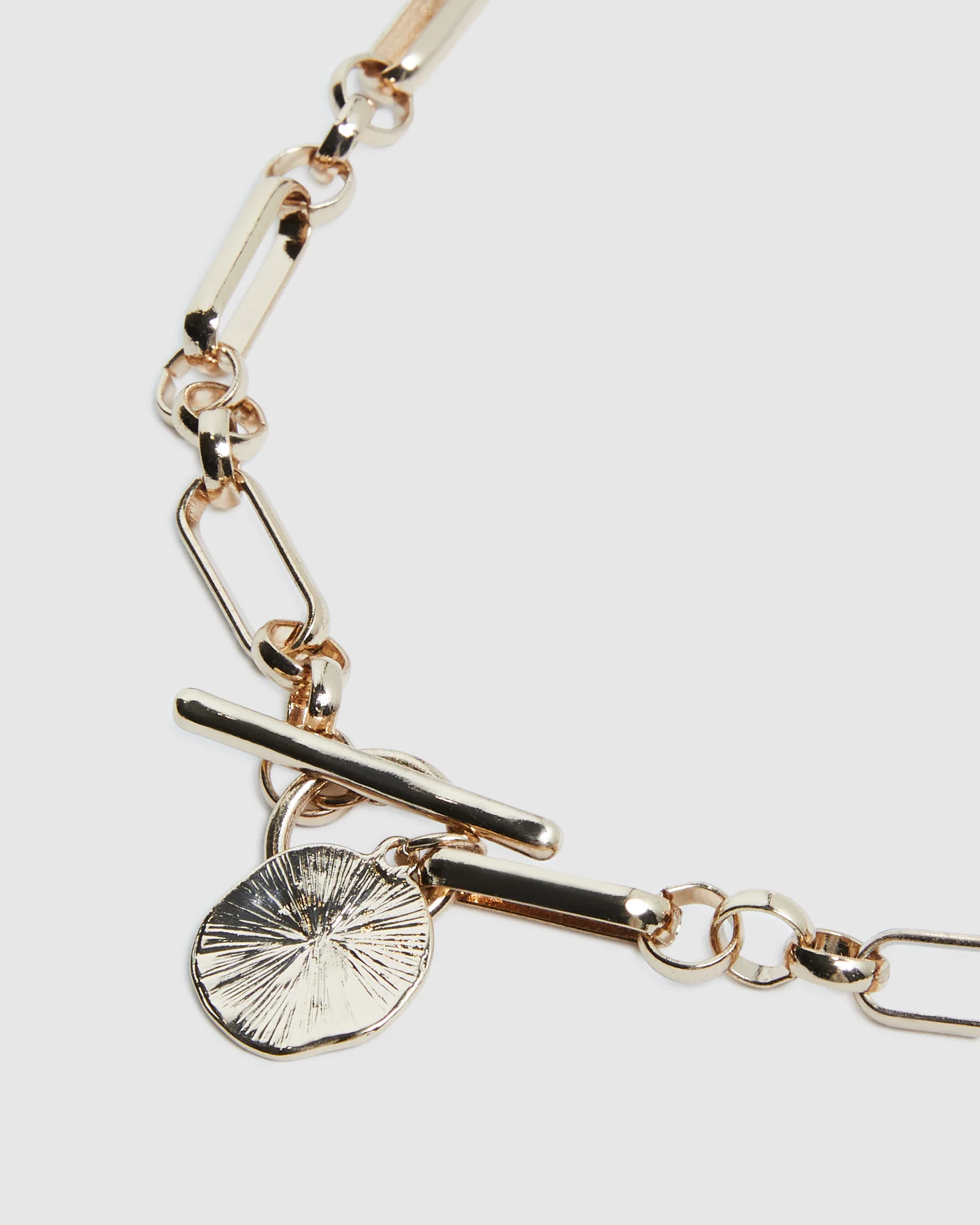 Cecile Chunky Coin Choker Gold - Image 3