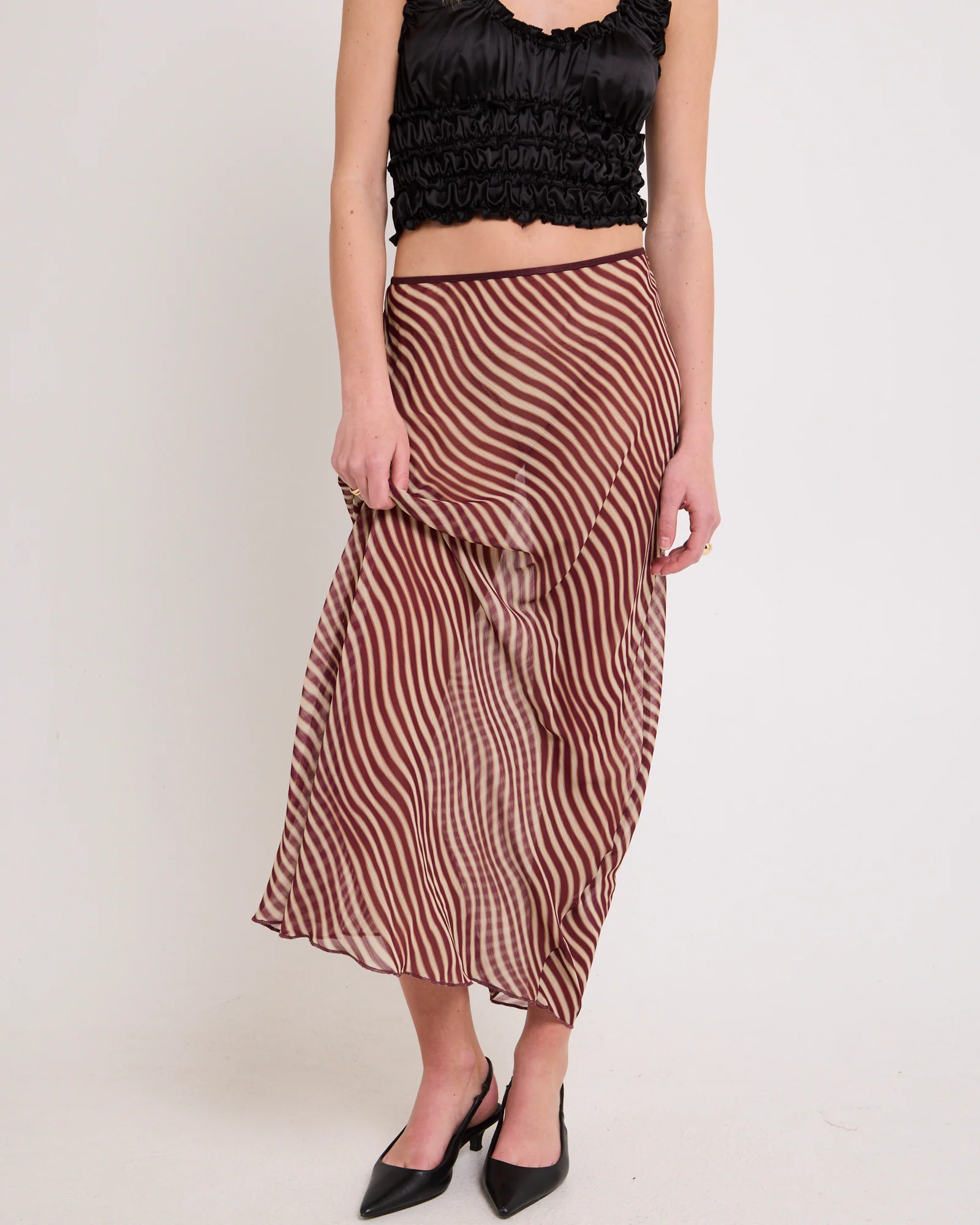 Celly Sheer Maxi Skirt - Image 5