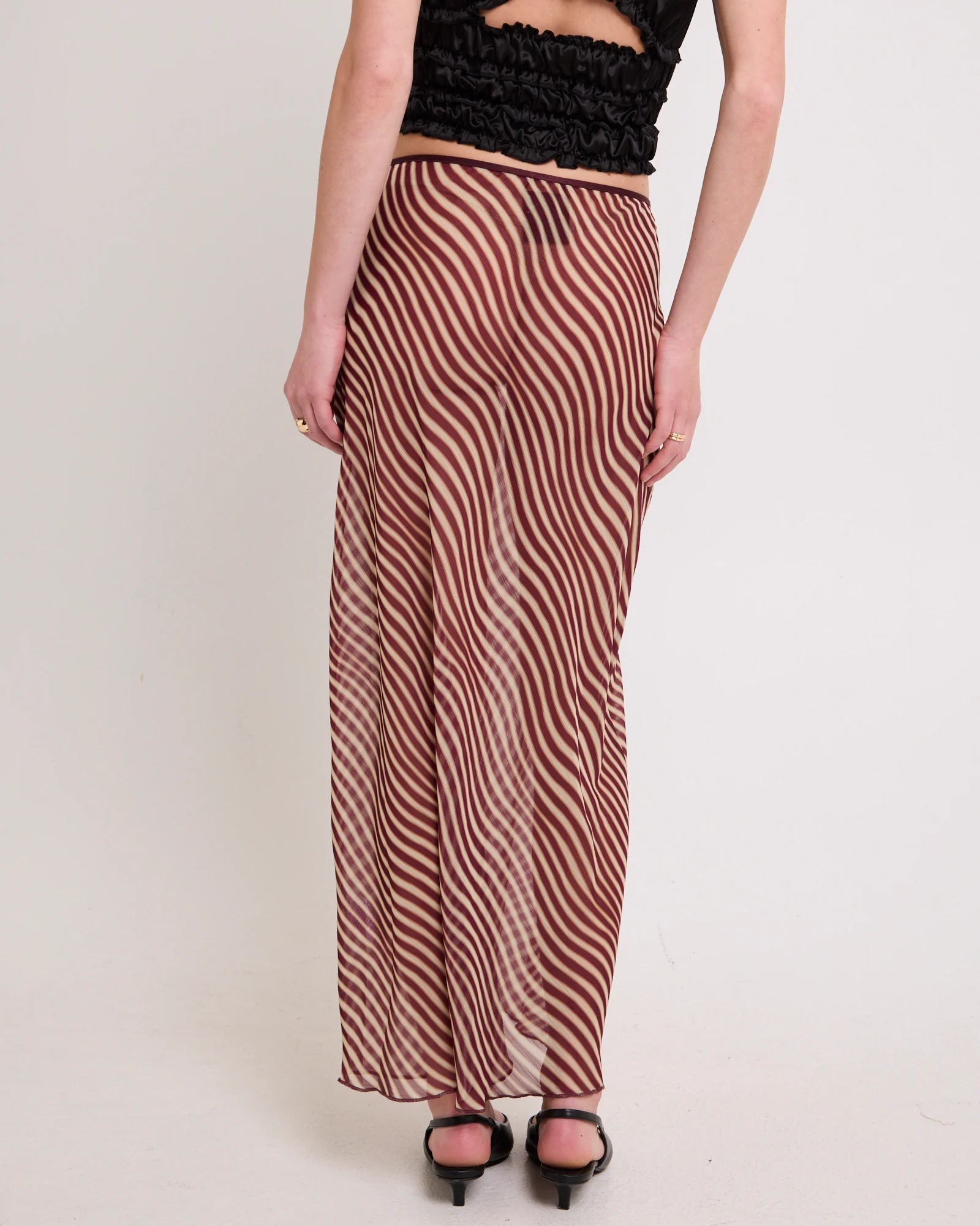 Celly Sheer Maxi Skirt - Image 7