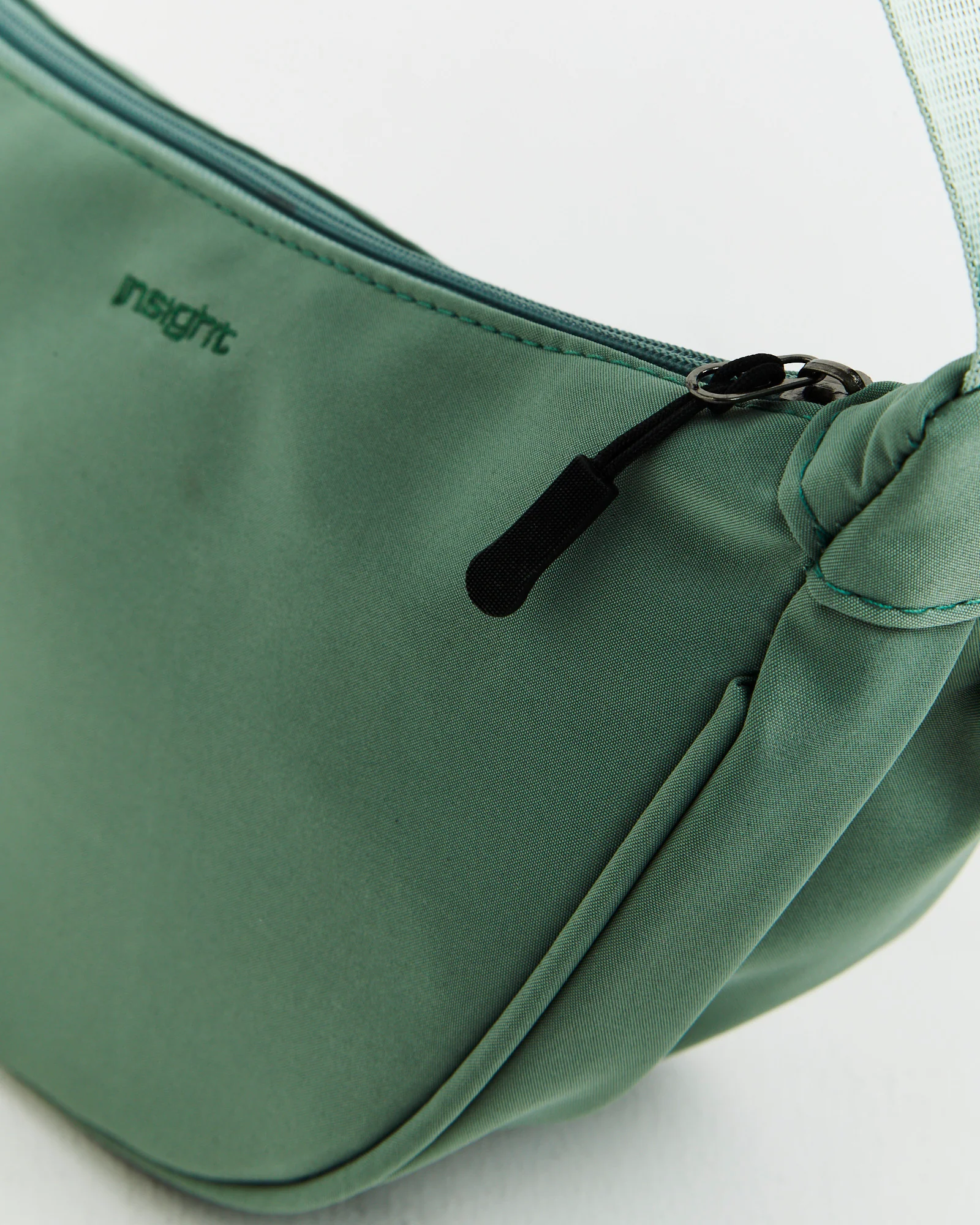 Cendre Satchel Bag in Mint Green - Image 4