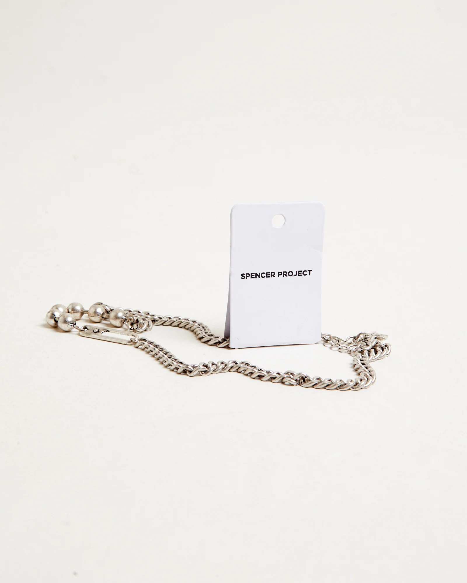 Chain Necklace in Silver - Image 3