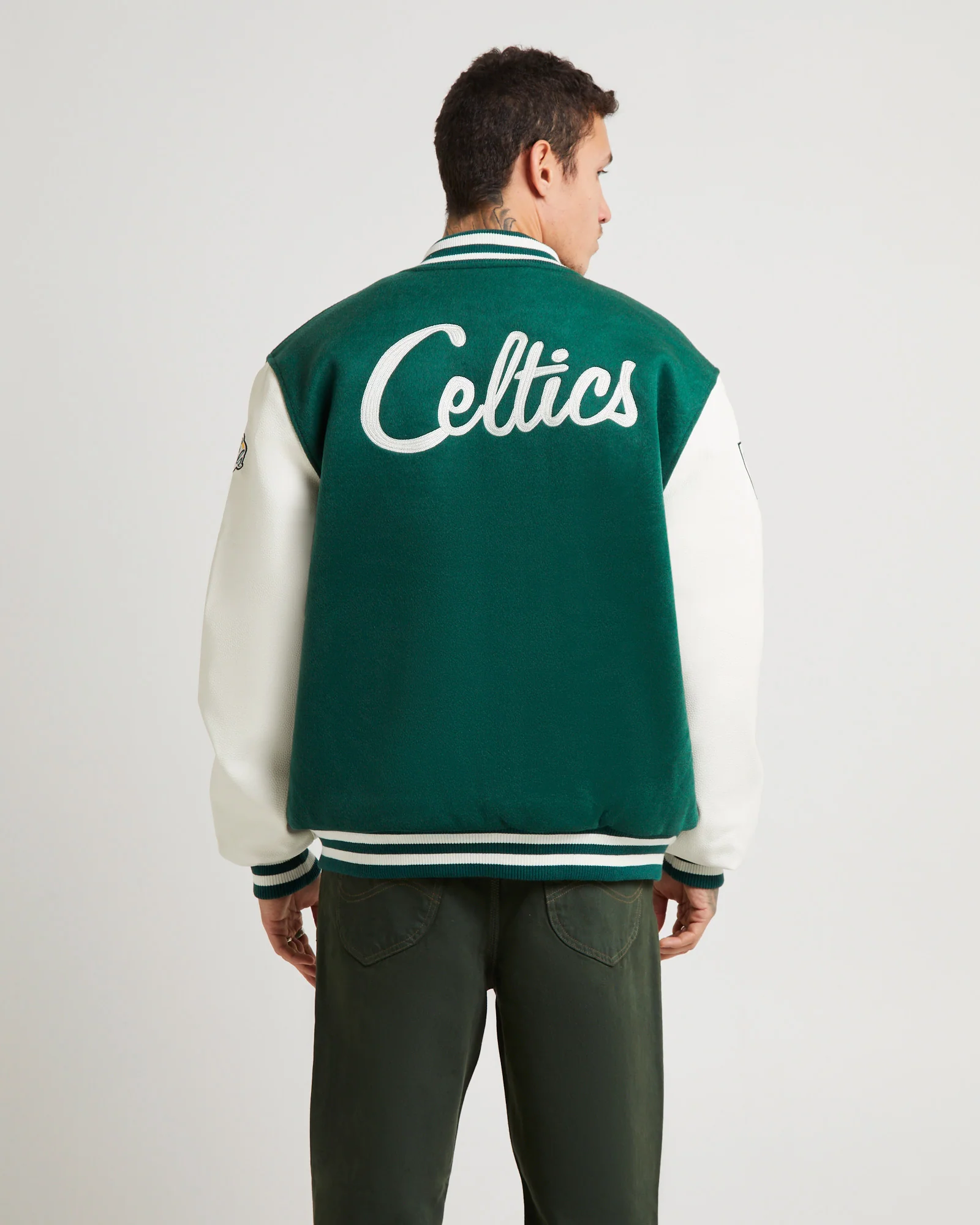 Champions Celtics Varsity Jacket - Image 2