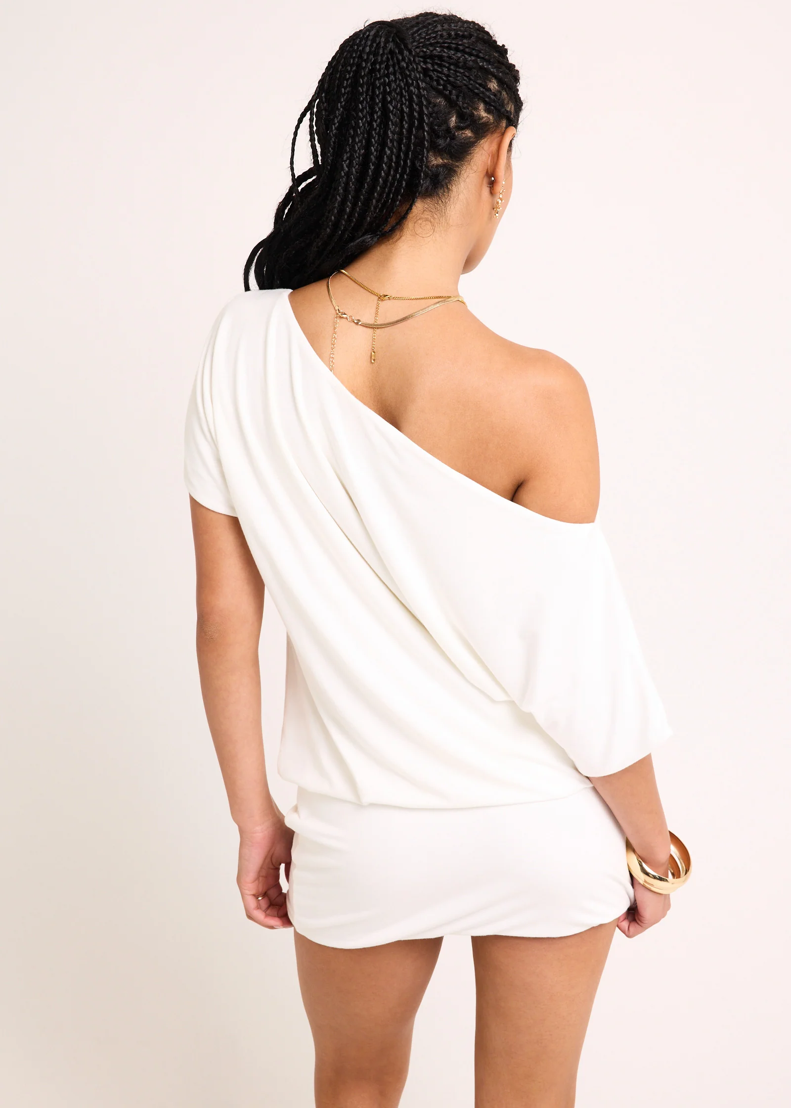 Chantal Off Shoulder Mini Dress - Image 3