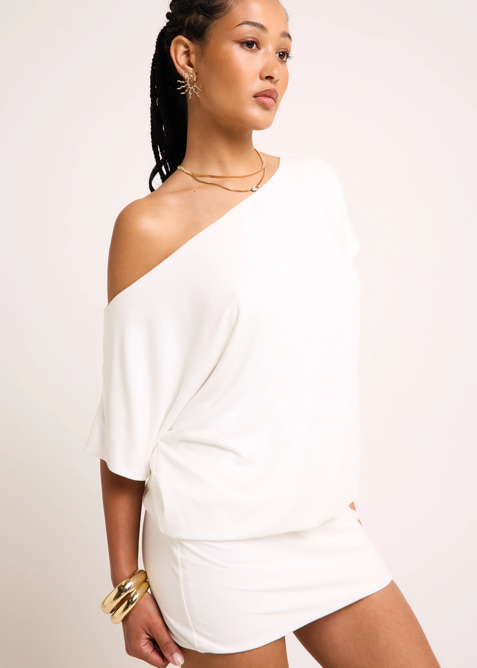 Chantal Off Shoulder Mini Dress - Image 5