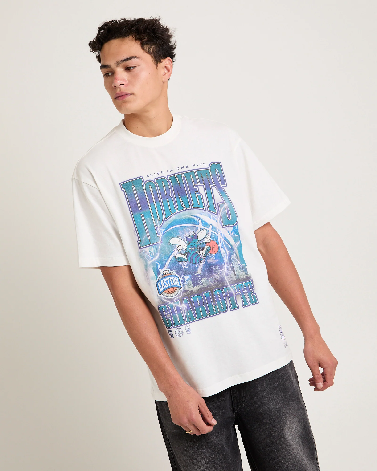 Charlotte Hornets City Strike T-Shirt - Image 5