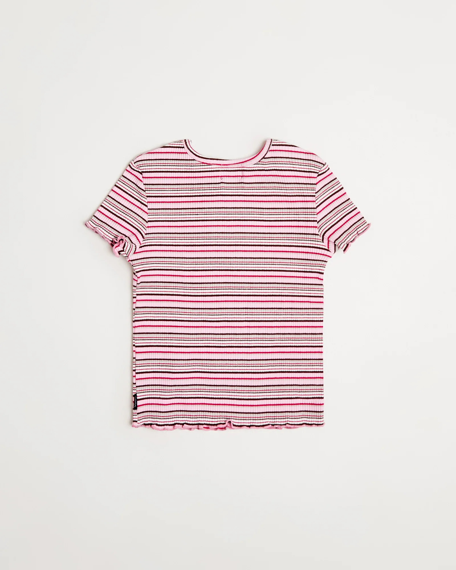 Charlotte Striped Ribbed T-Shirt - Image 3