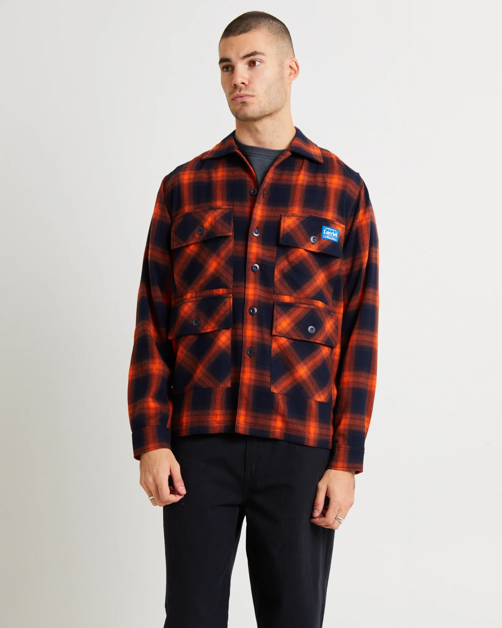 Check Fields Long Sleeve Shirt - Image 2