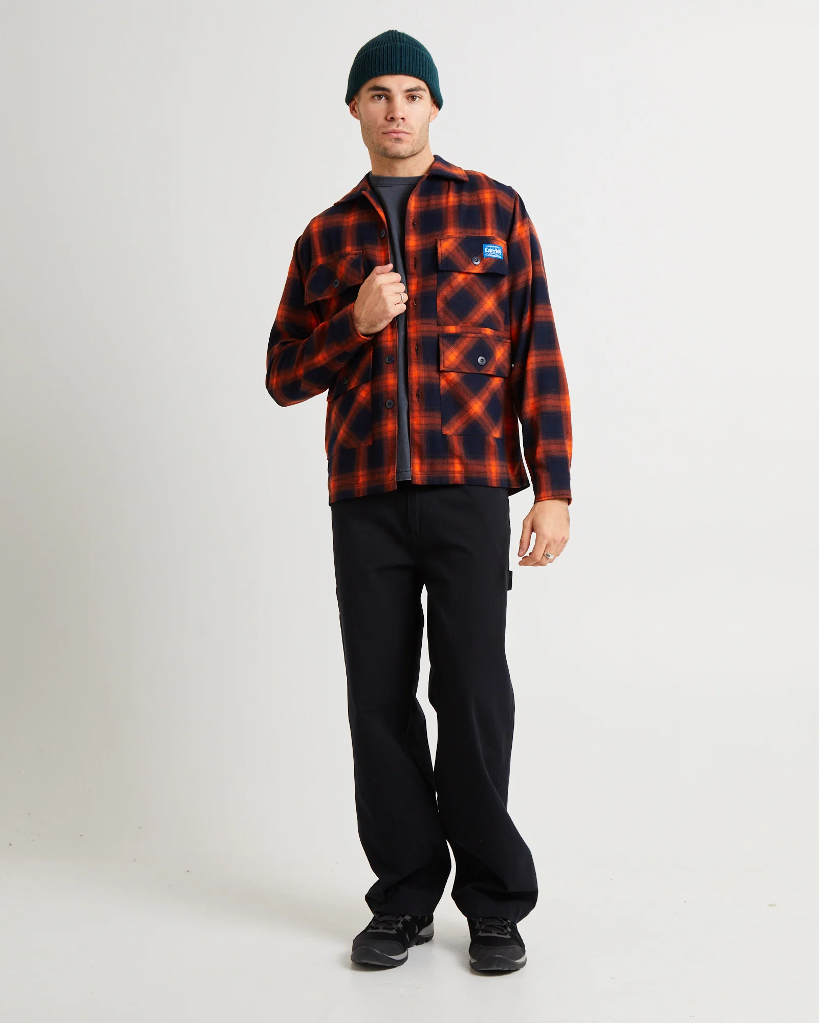 Check Fields Long Sleeve Shirt - Image 4