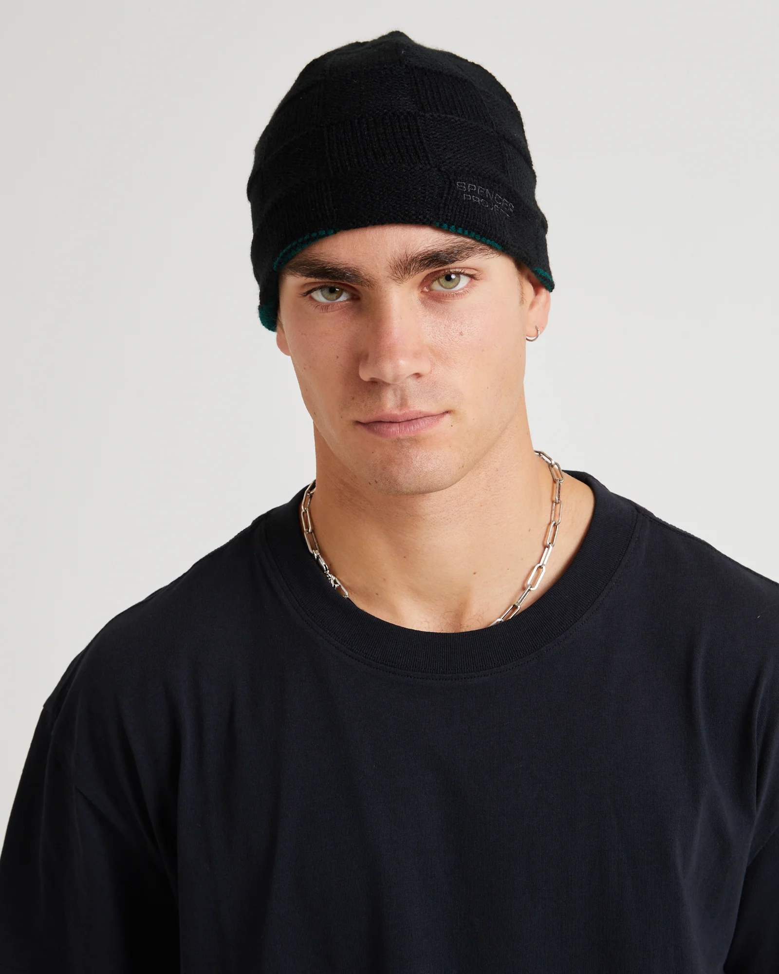 Check Reversible Beanie - Image 2