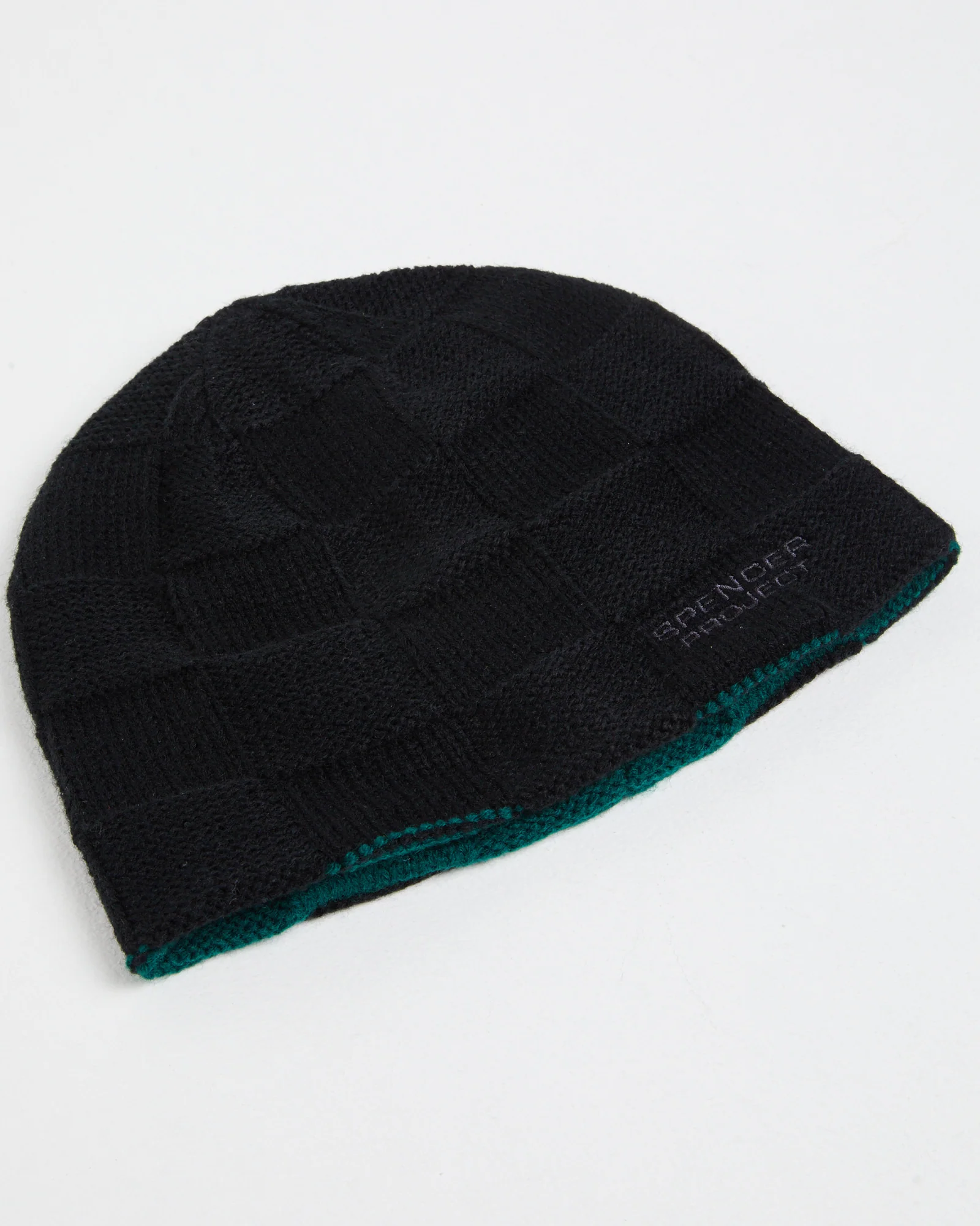Check Reversible Beanie - Image 3