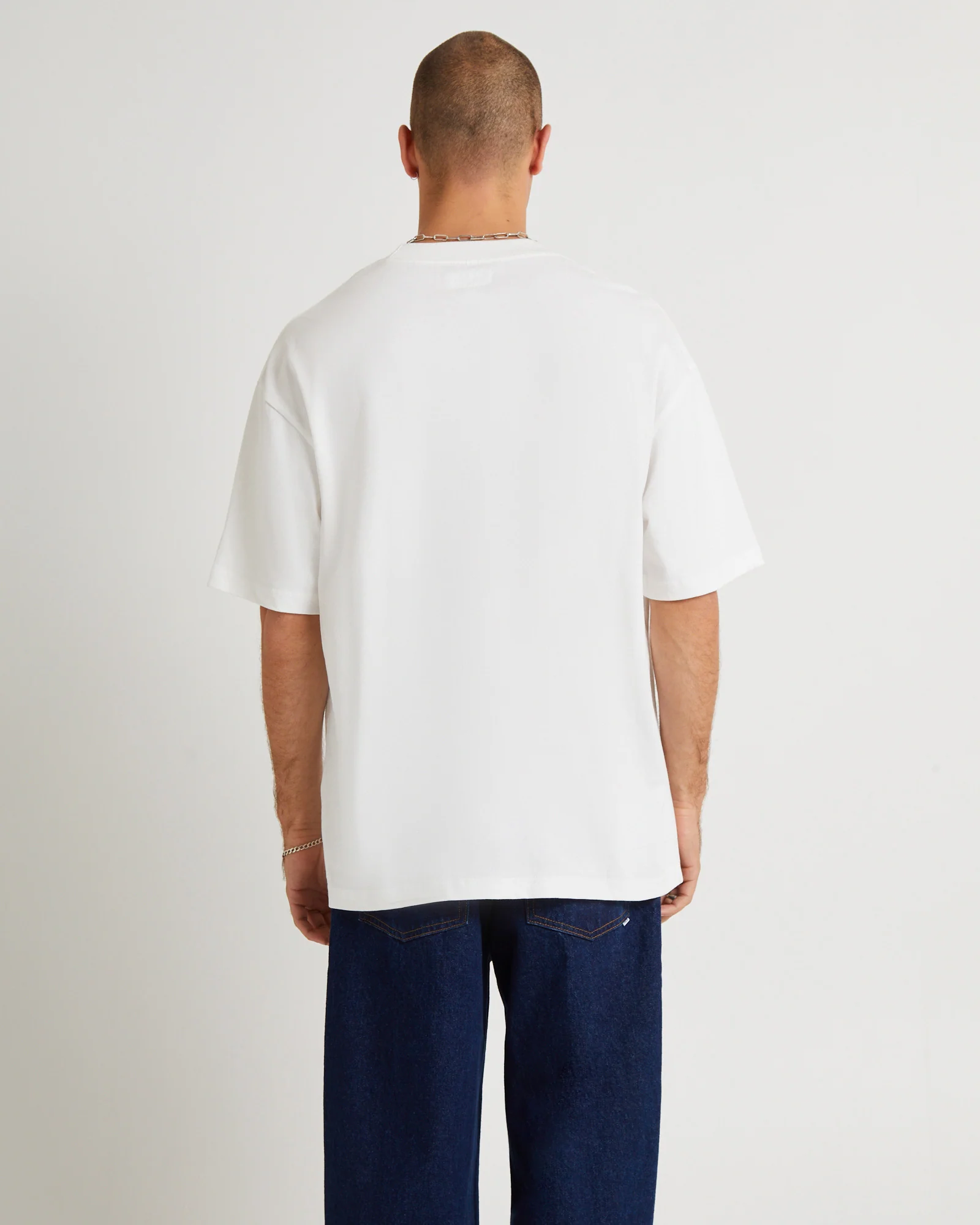 Chillies Short Sleeve T-Shirt in White - Image 2