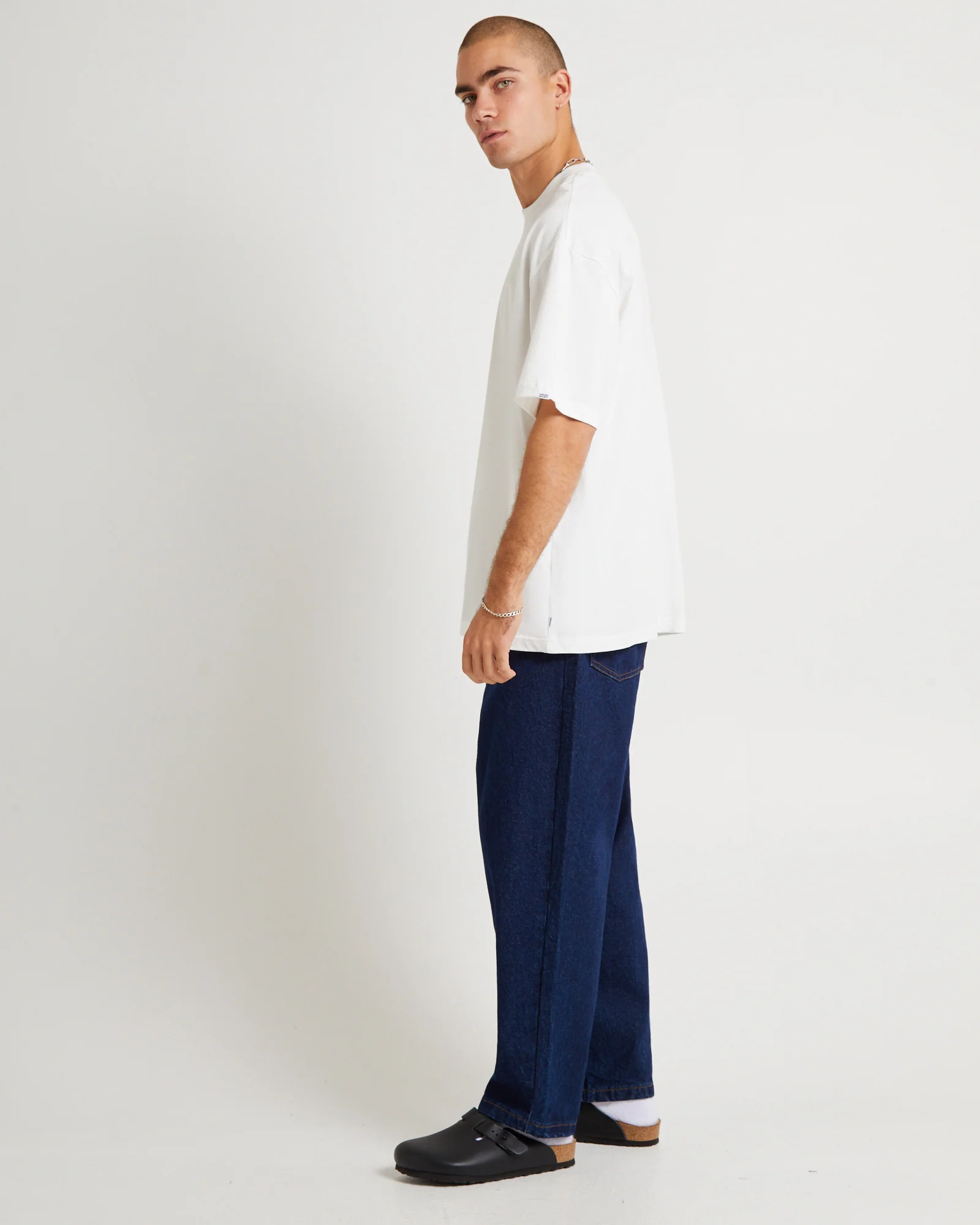 Chillies Short Sleeve T-Shirt in White - Image 4