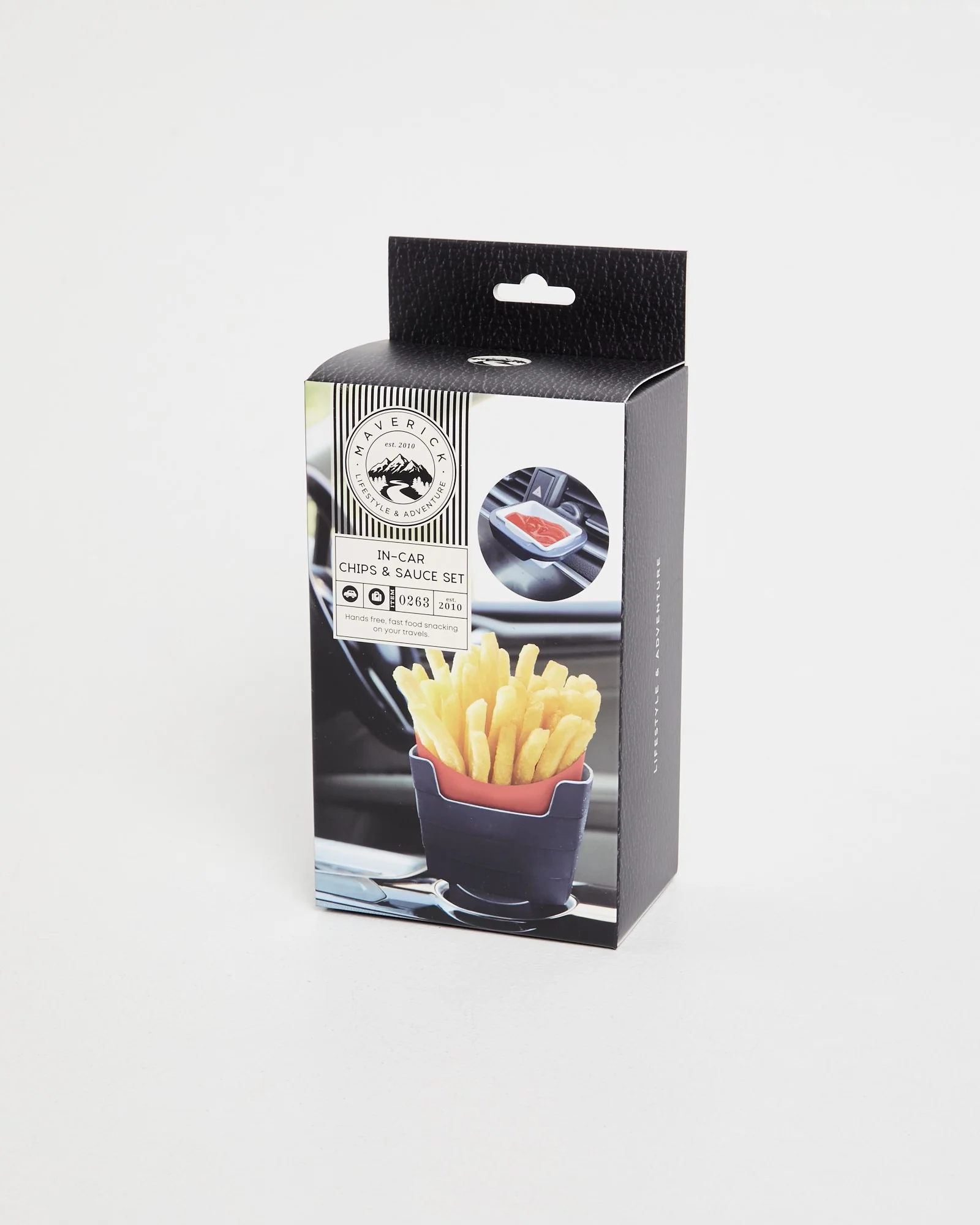 Chips and Sauce In Car Holder Set - Image 4