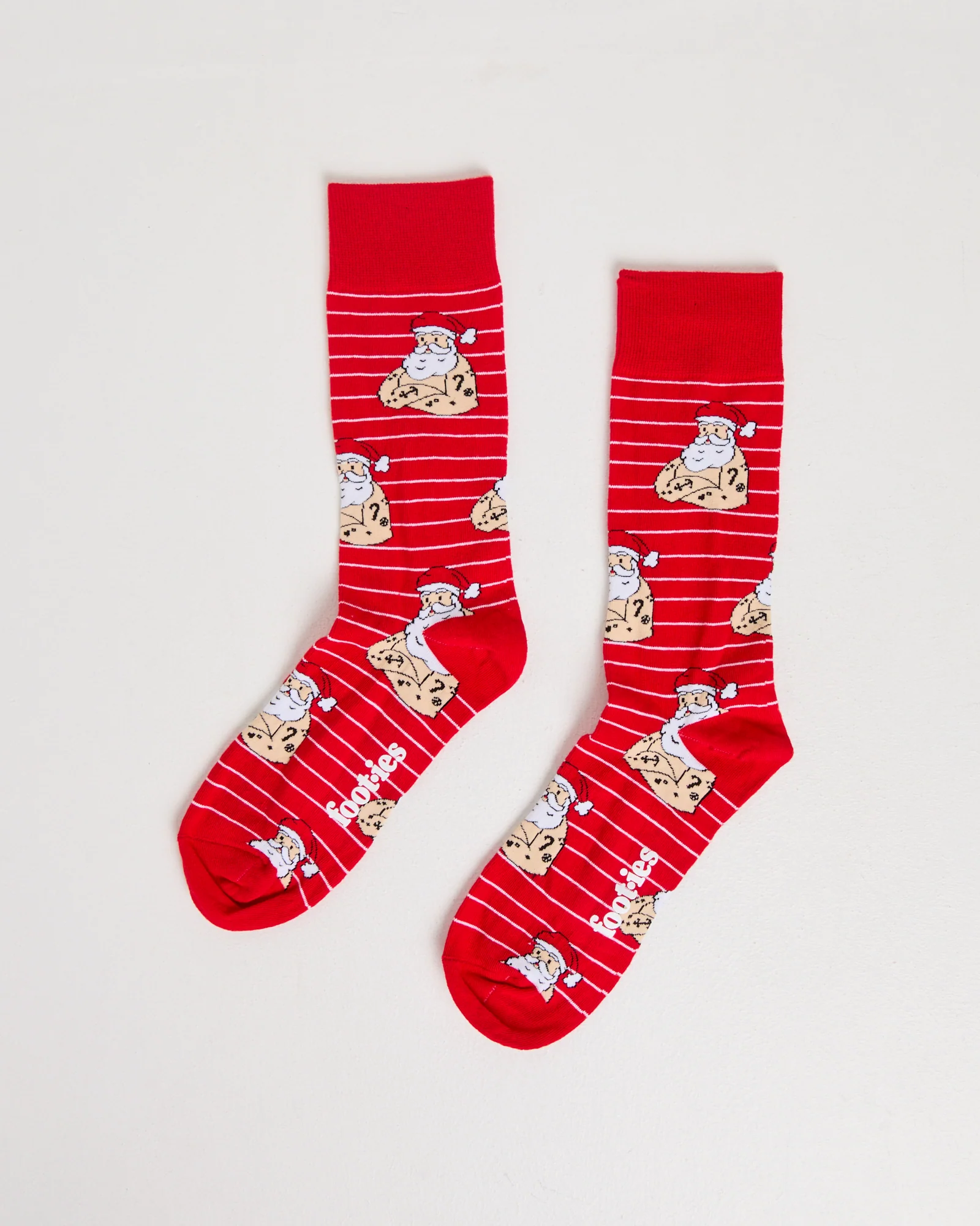 Christmas Tattoo Santa Organic Cotton Socks - Image 3