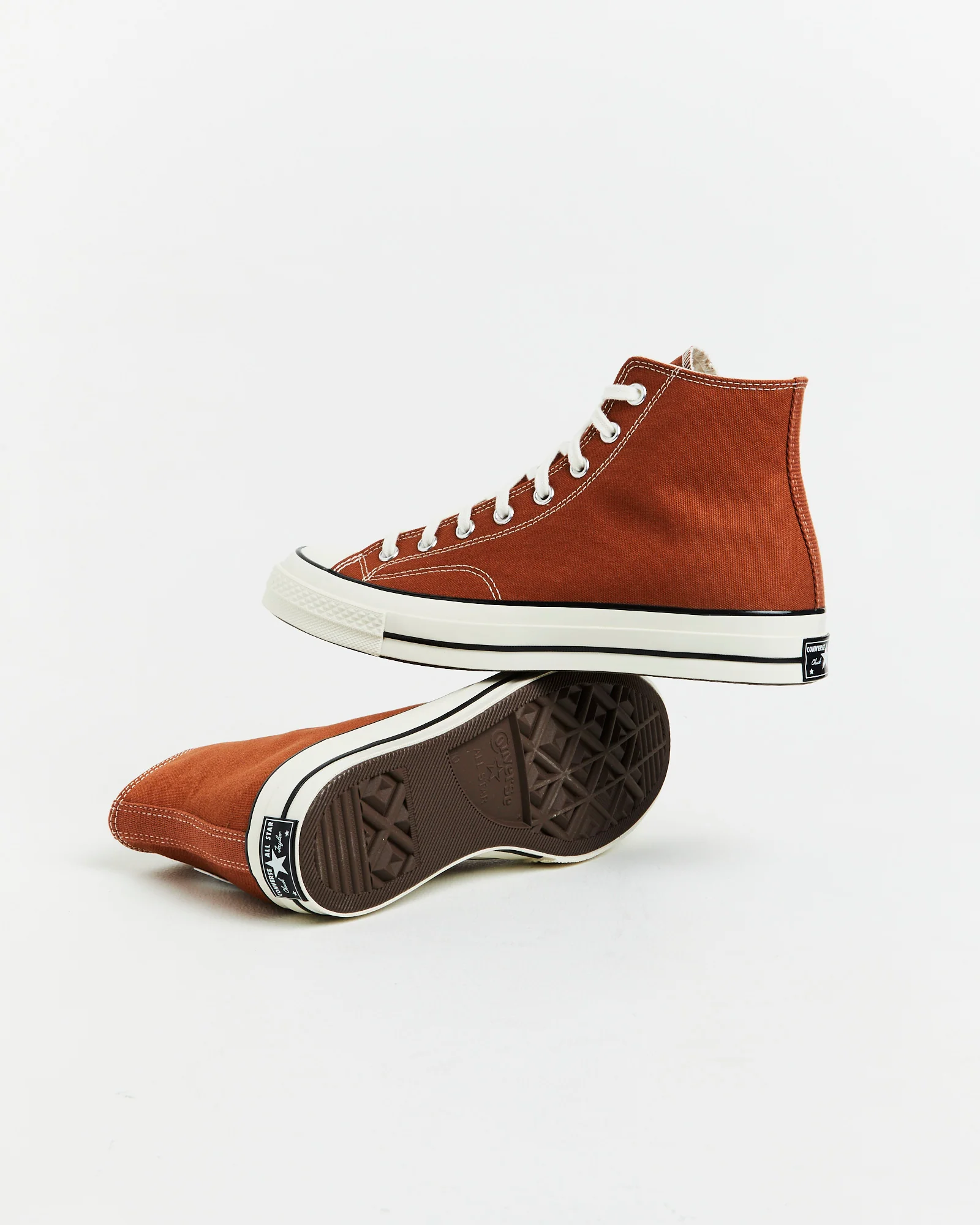 Chuck 70 Hi Top Sneakers in Tawny Owl Brown - Image 8