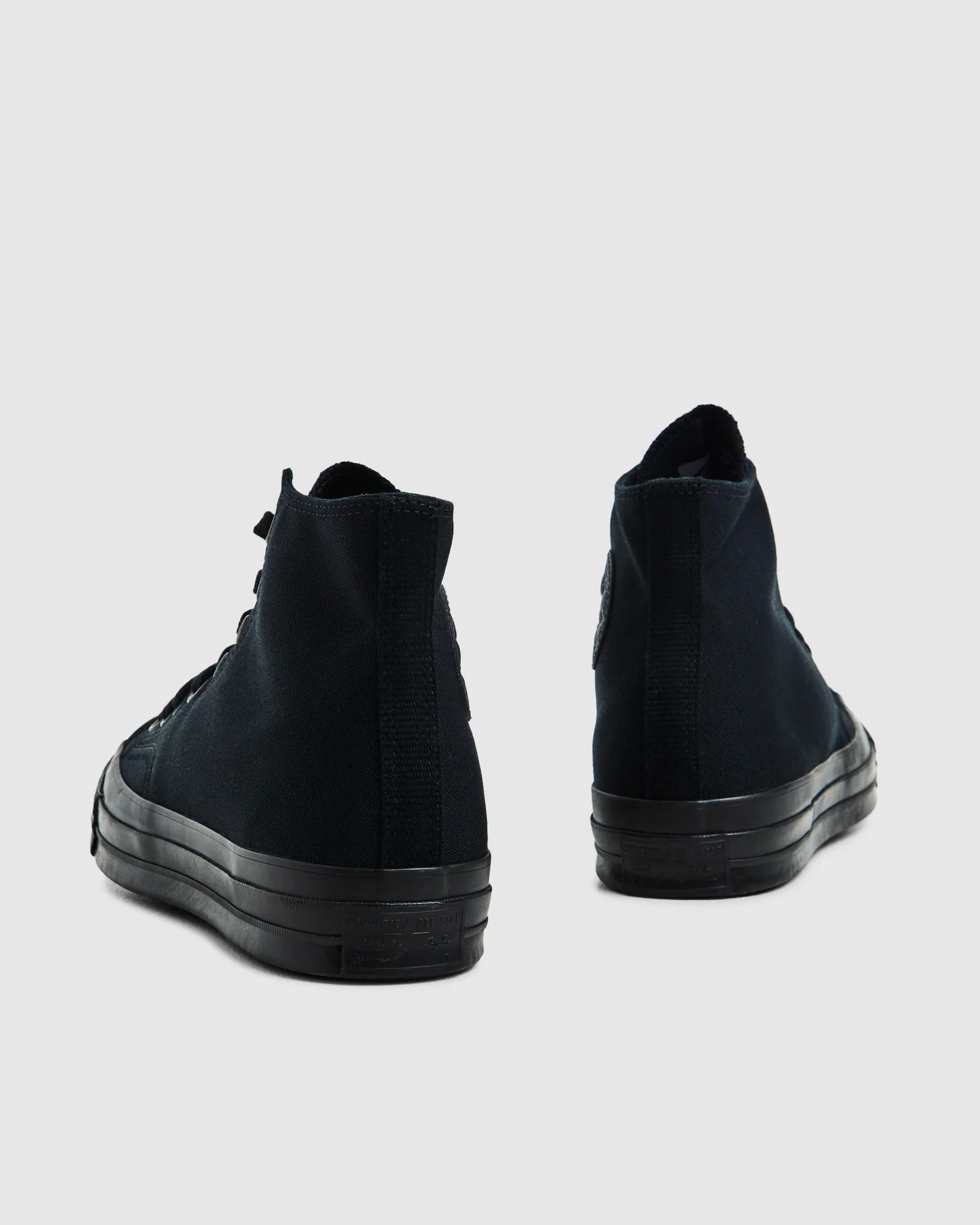 Chuck 70 Vintage Canvas Hi Top Sneakers Black - Image 6