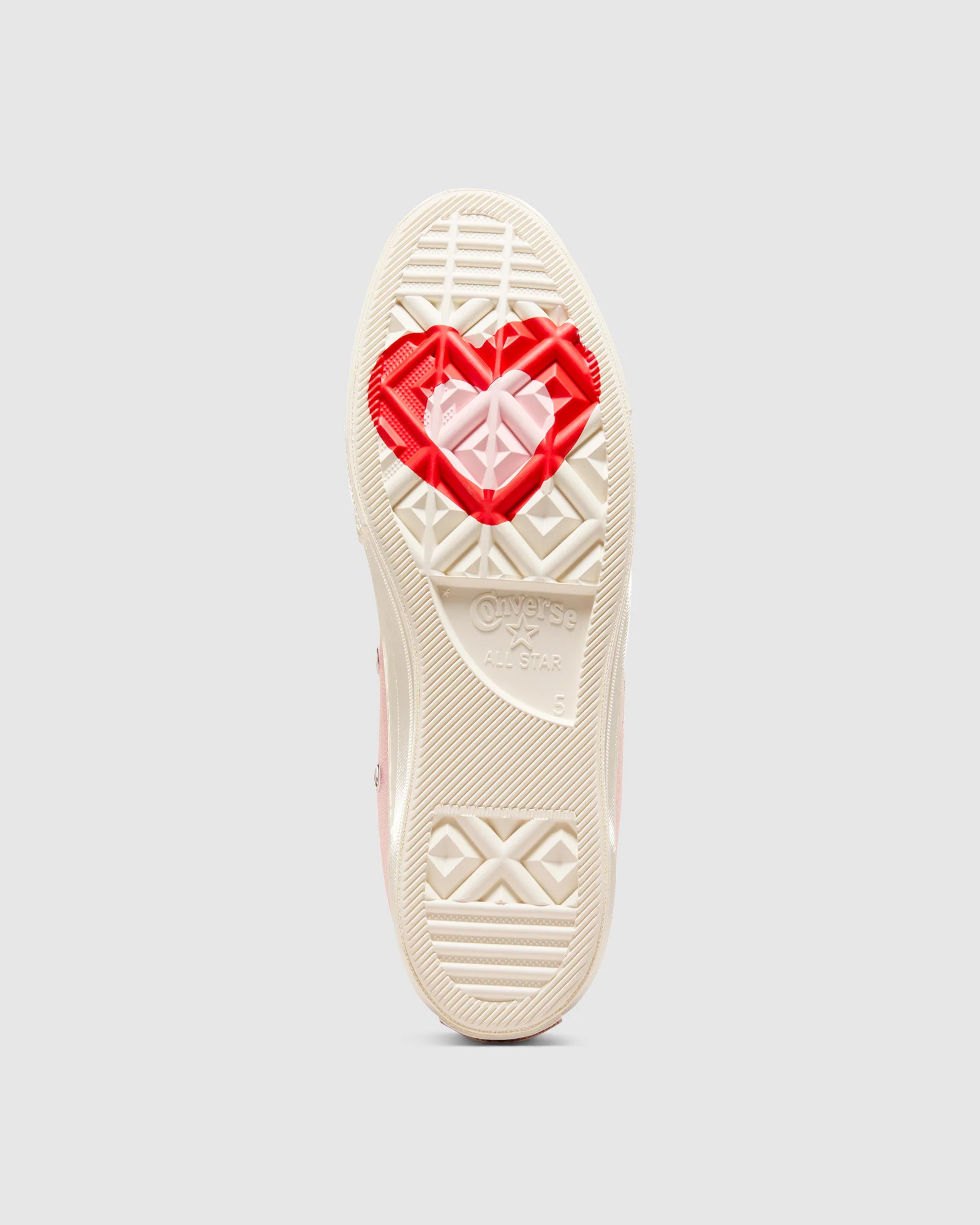 Chuck 70 Y2K Heart Valentine's Day Love Shoes in Donut Glaze - Image 6
