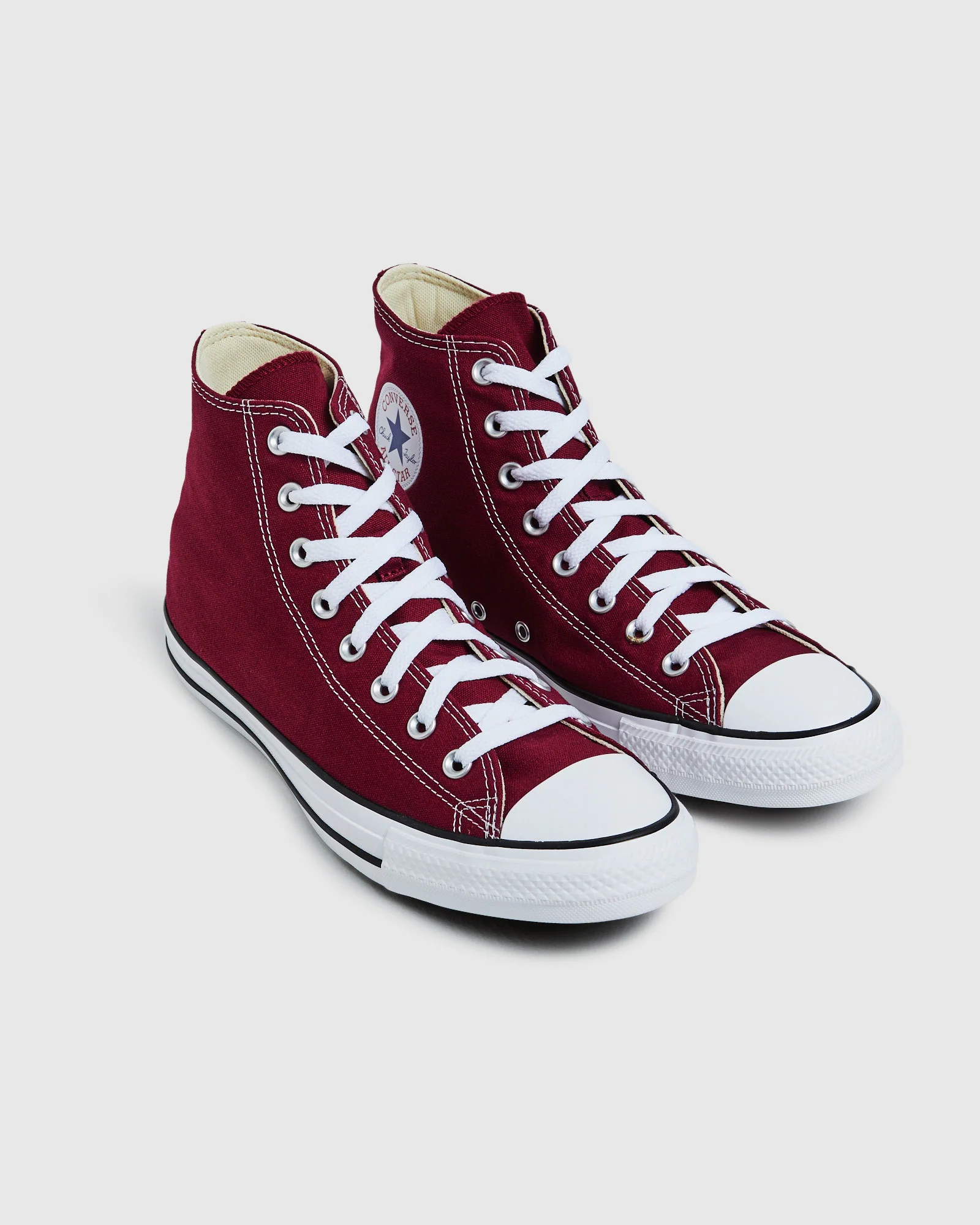 Chuck Taylor All Star Canvas Hi Top Sneakers Maroon - Image 4