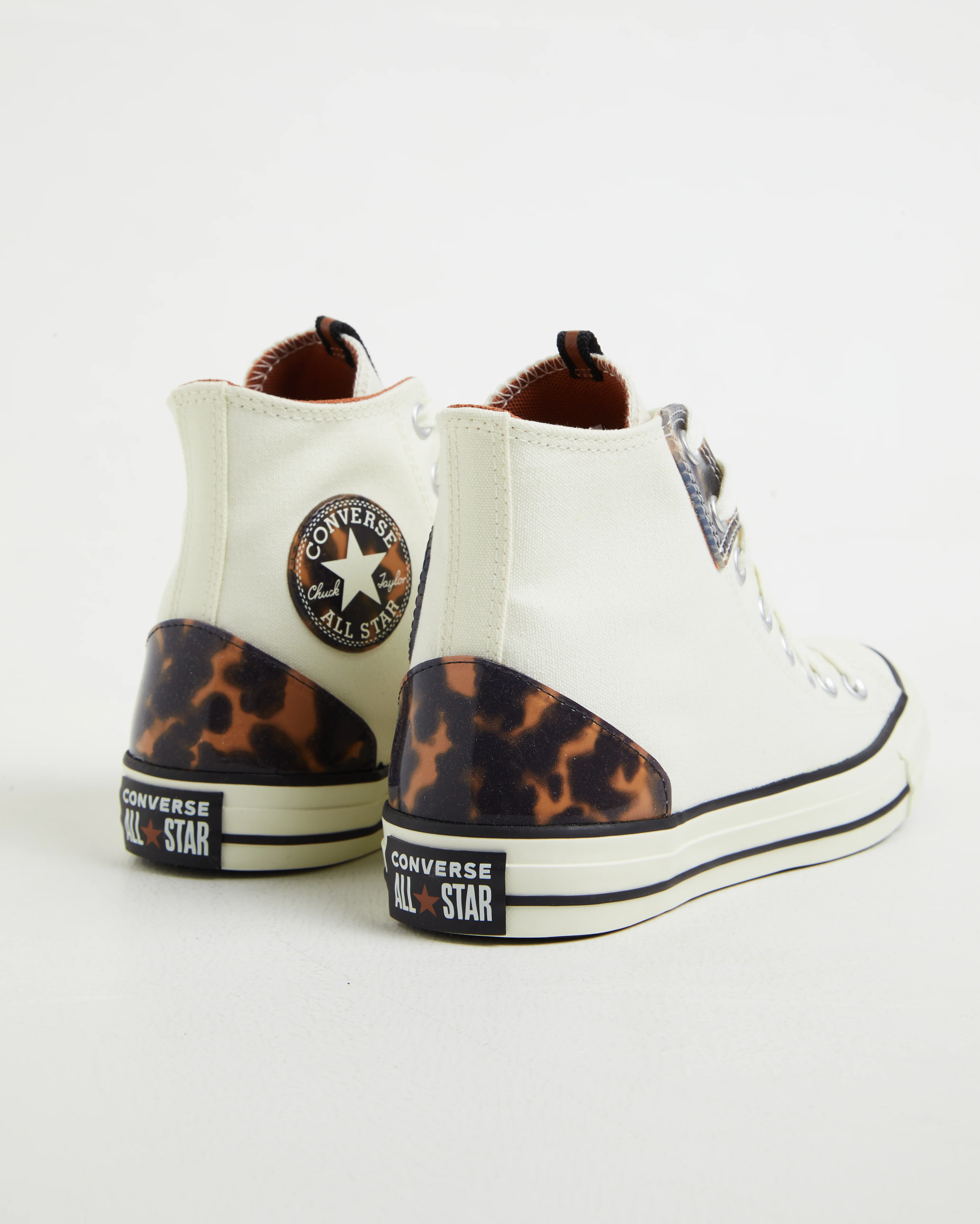 Chuck Taylor All Star Hi Top Sneakers in Tortoise White - Image 3