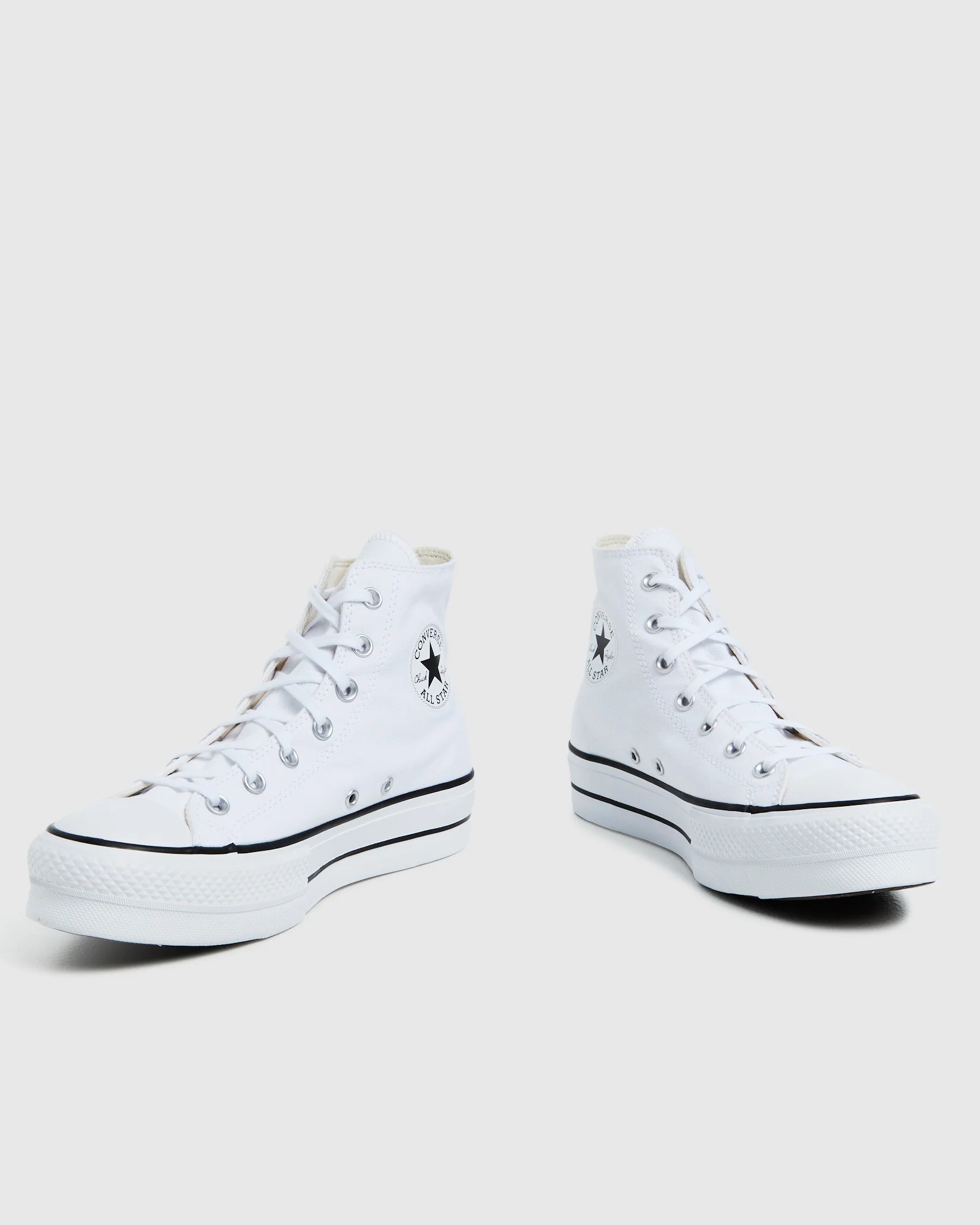 Chuck Taylor All Star Lift Platform High Sneakers White - Image 4