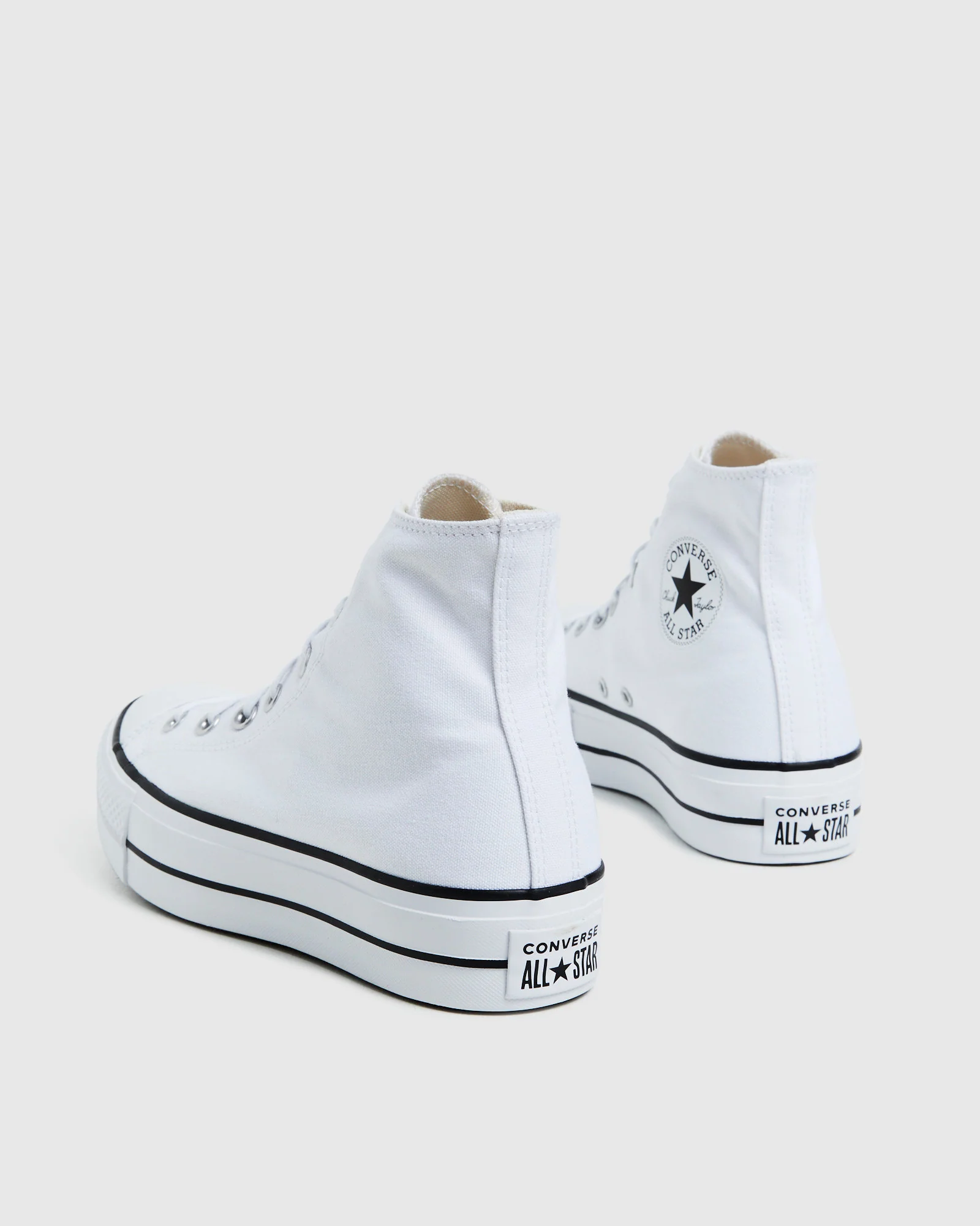 Chuck Taylor All Star Lift Platform High Sneakers White - Image 5