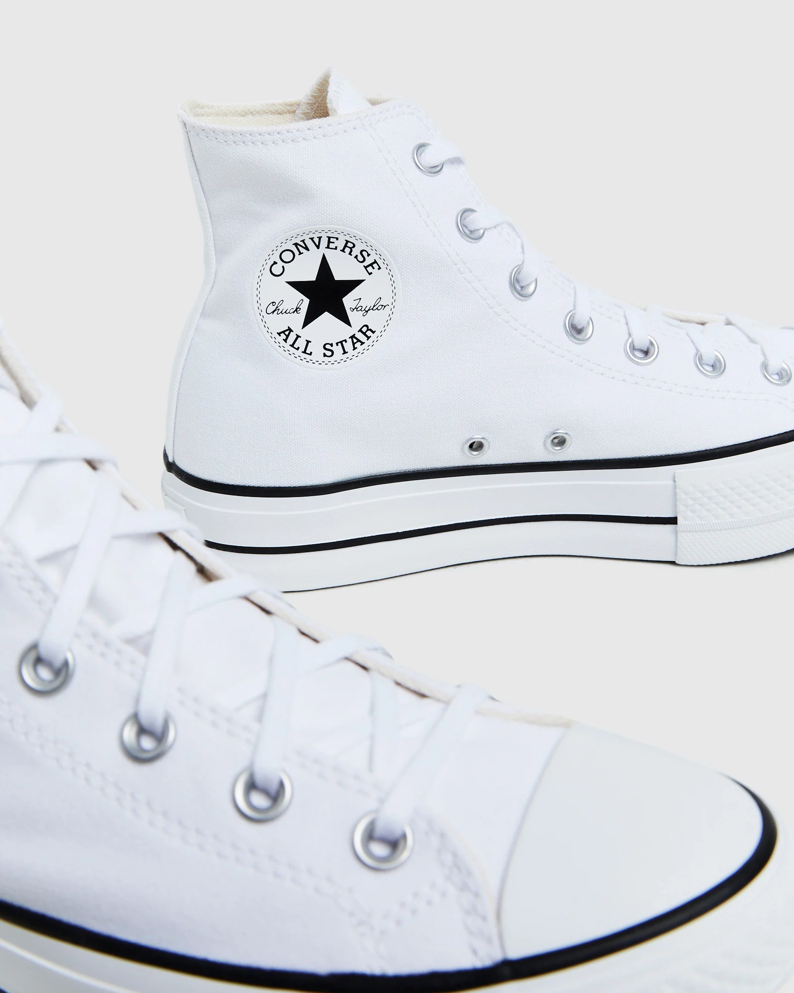 Chuck Taylor All Star Lift Platform High Sneakers White - Image 6