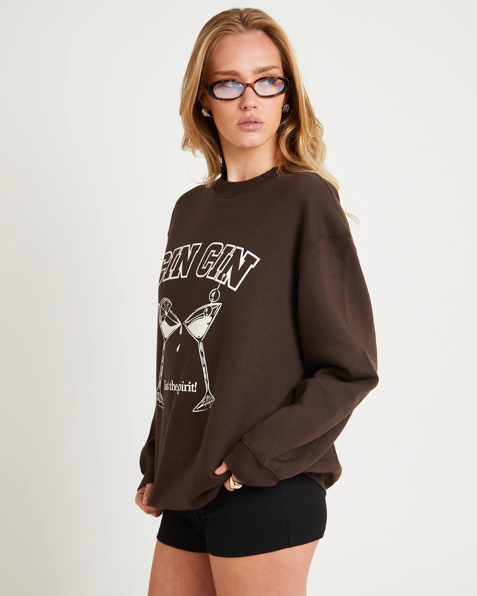 Cin Cin Oversized Fleece Jumper - Image 4