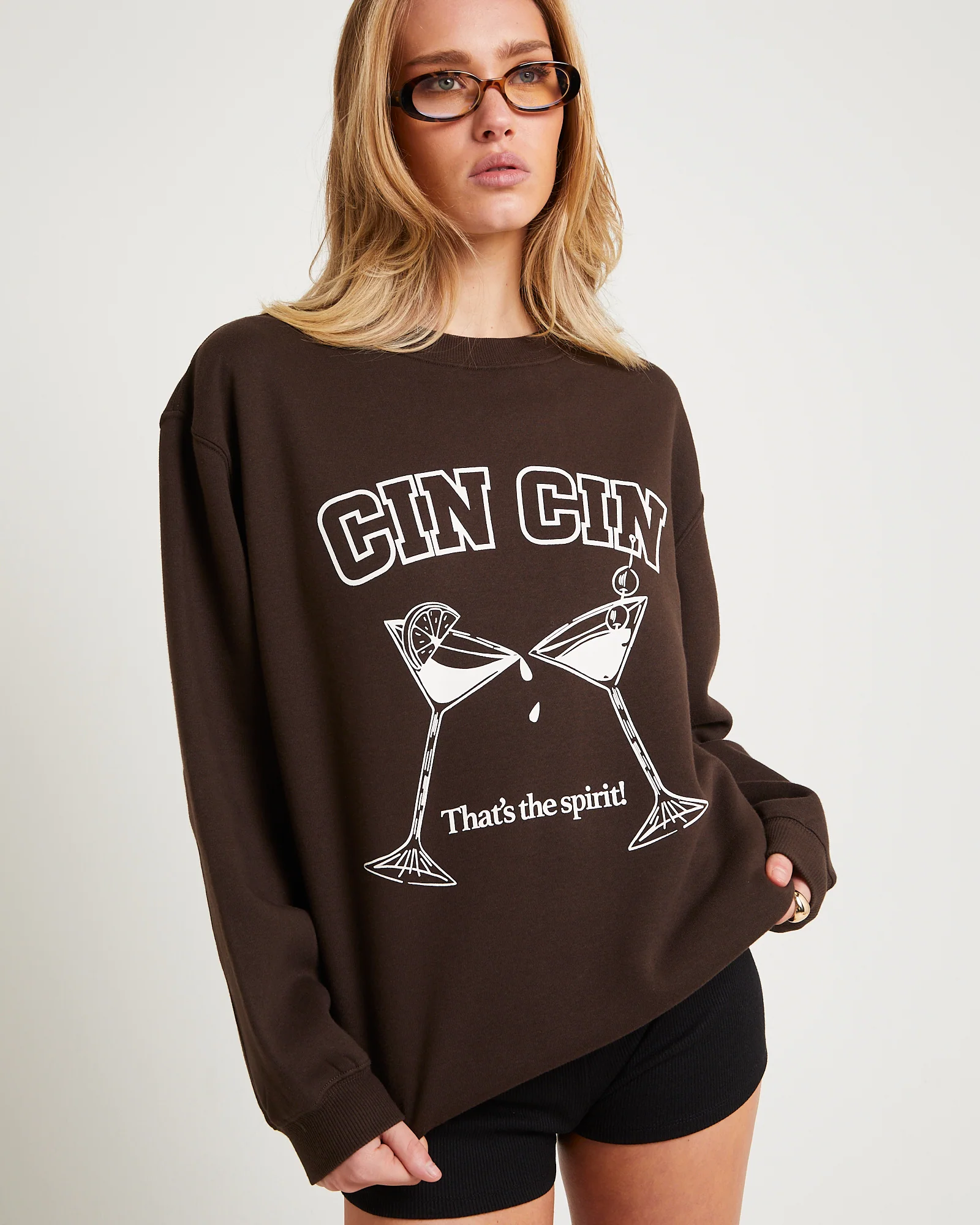 Cin Cin Oversized Fleece Jumper - Image 5