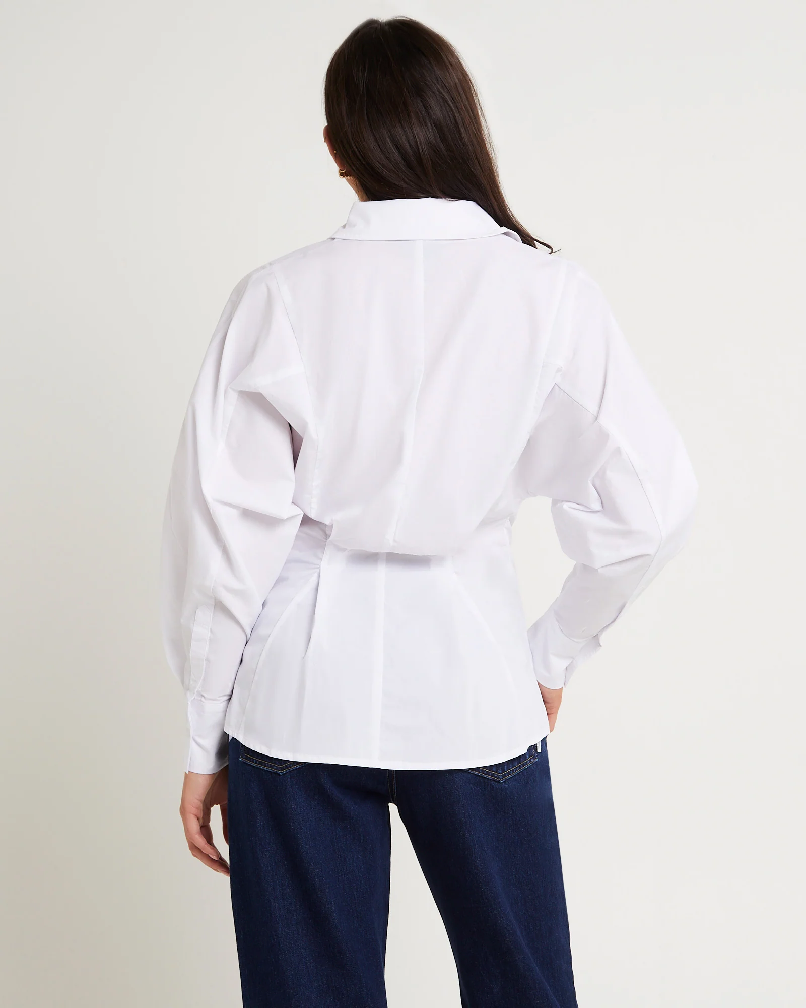 Cinched Longline Shirt - Image 2