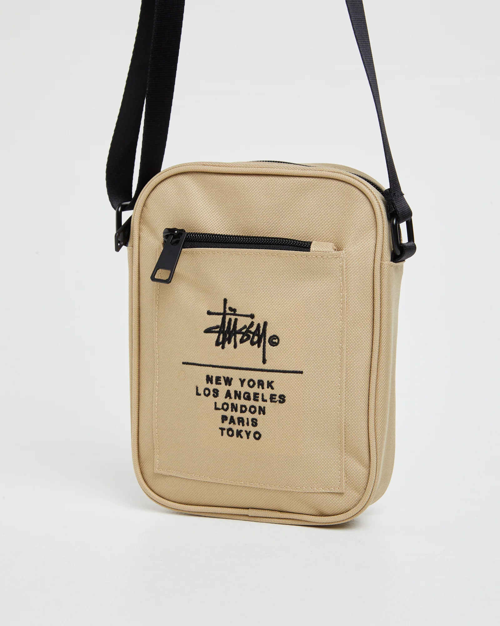 City Stack Messenger Bag Khaki - Image 2