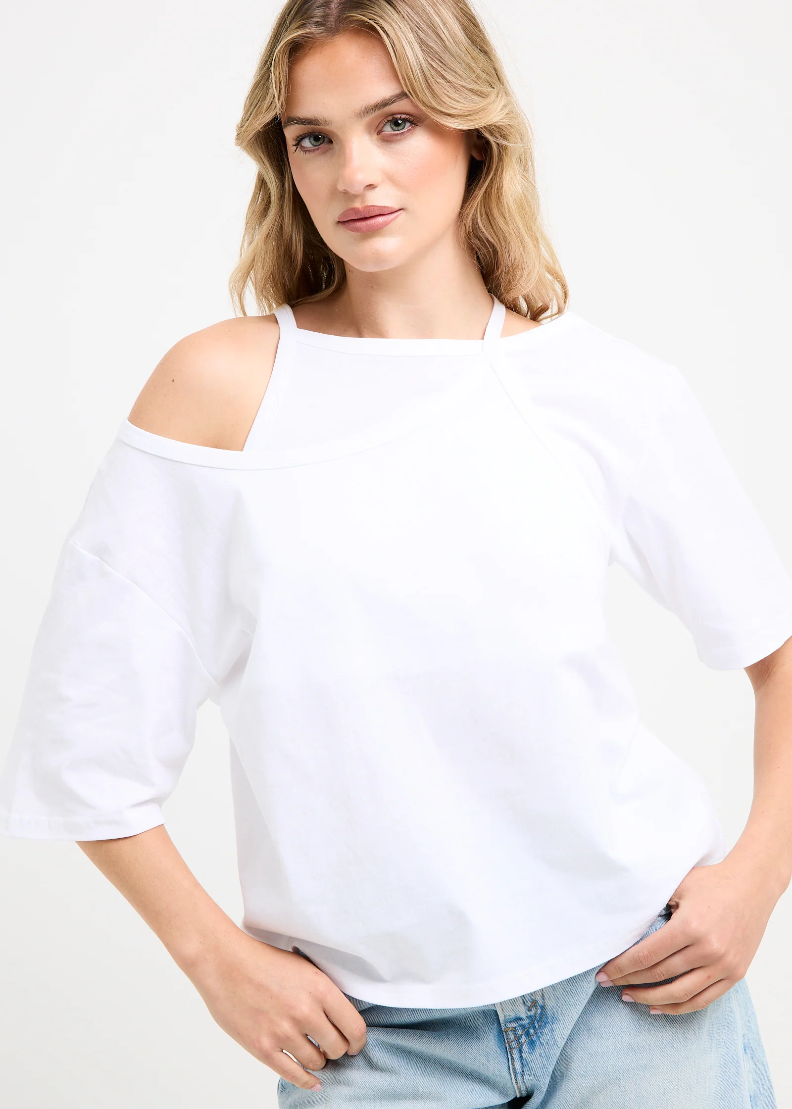Claire Double Layered T-Shirt - Image 6
