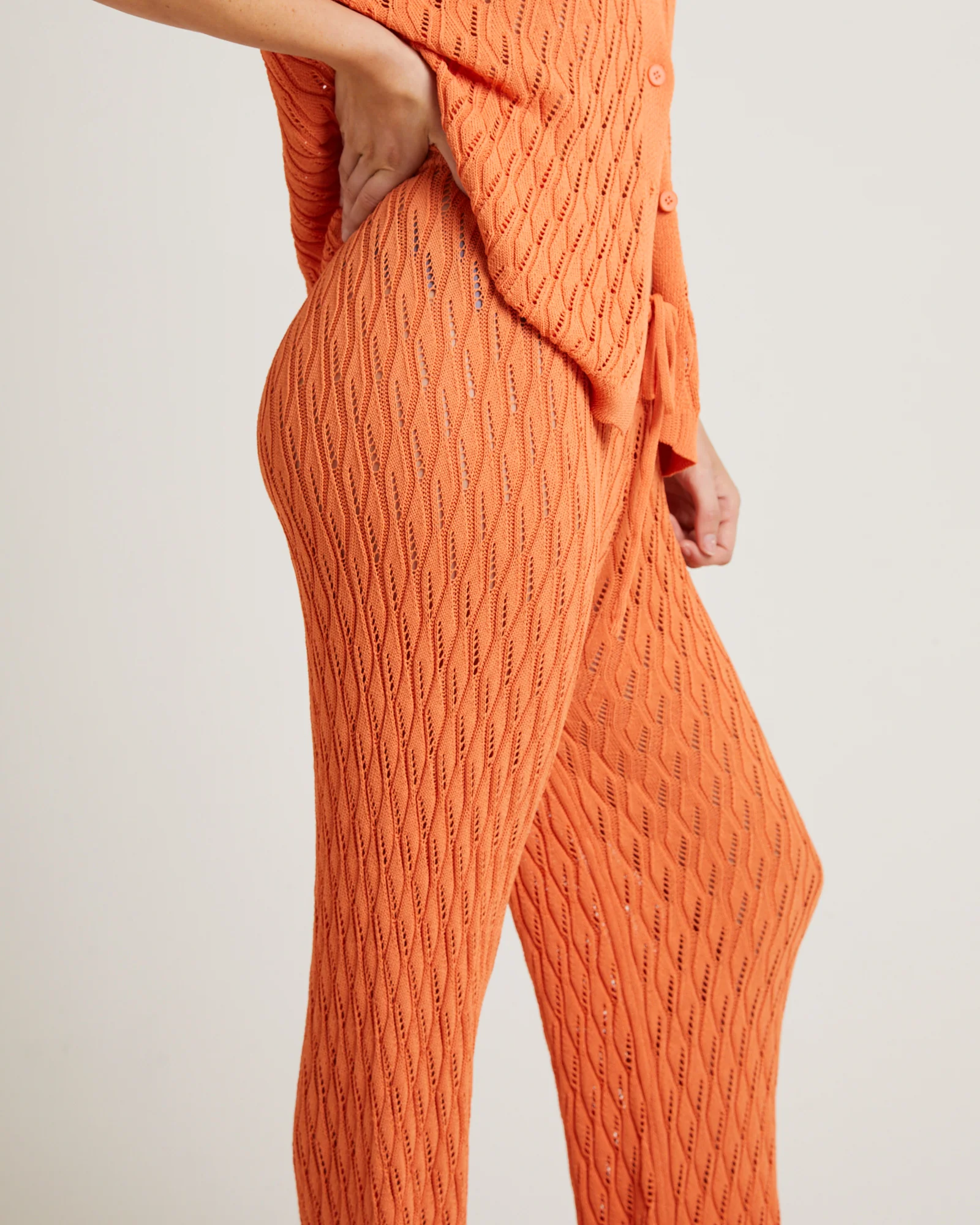 Claire Pants in Orange - Image 5