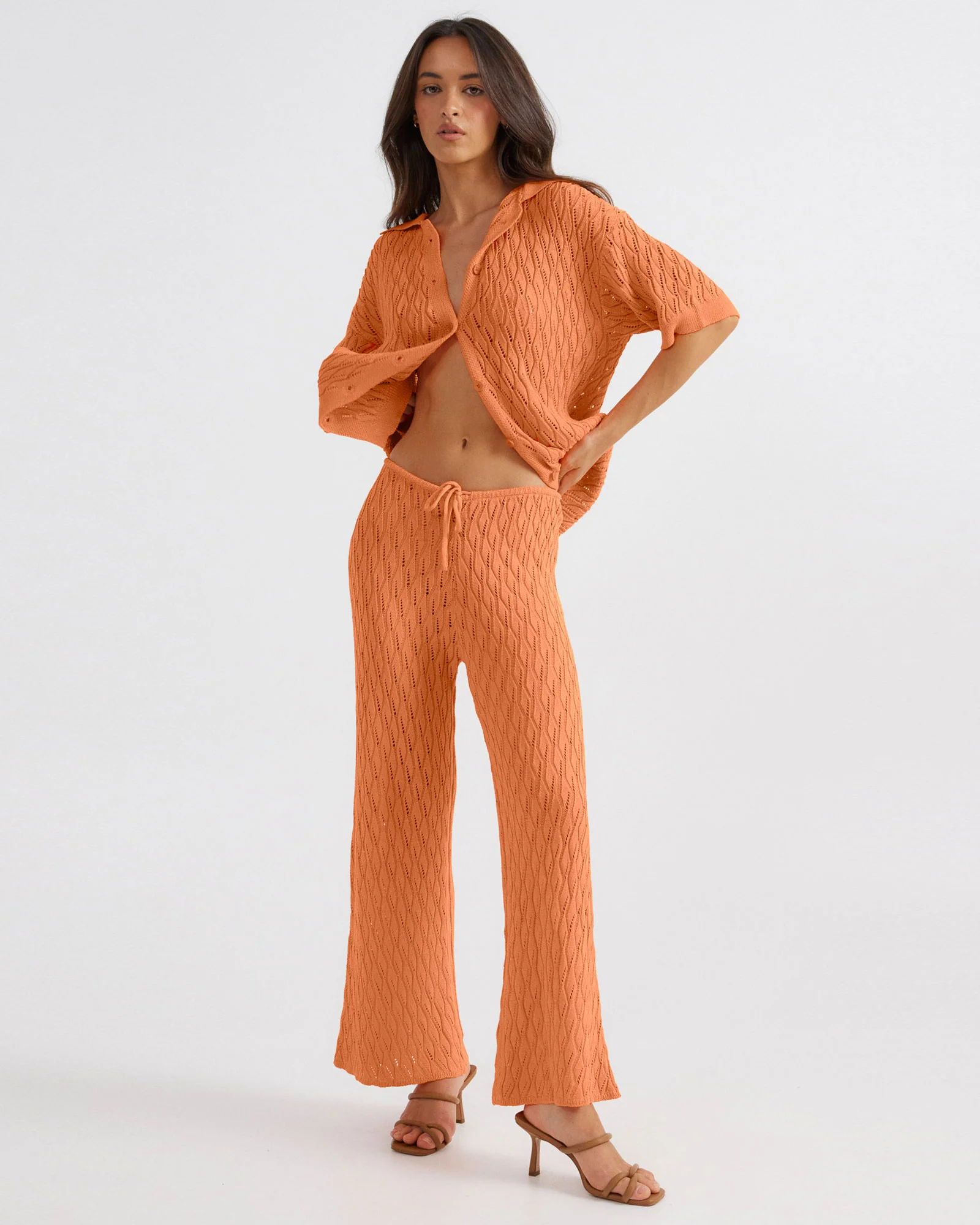 Claire Top in Orange - Image 3