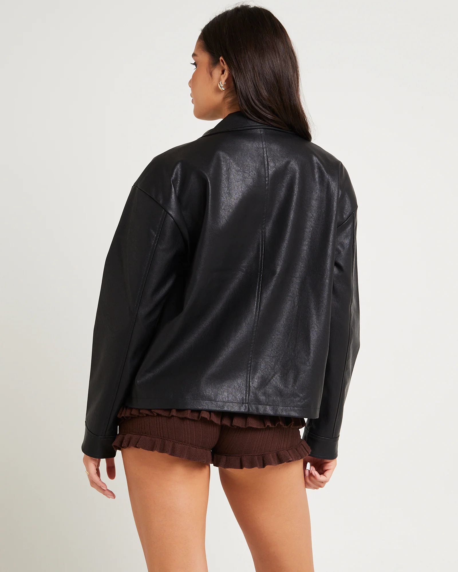 Clara Clean PU Jacket - Image 3