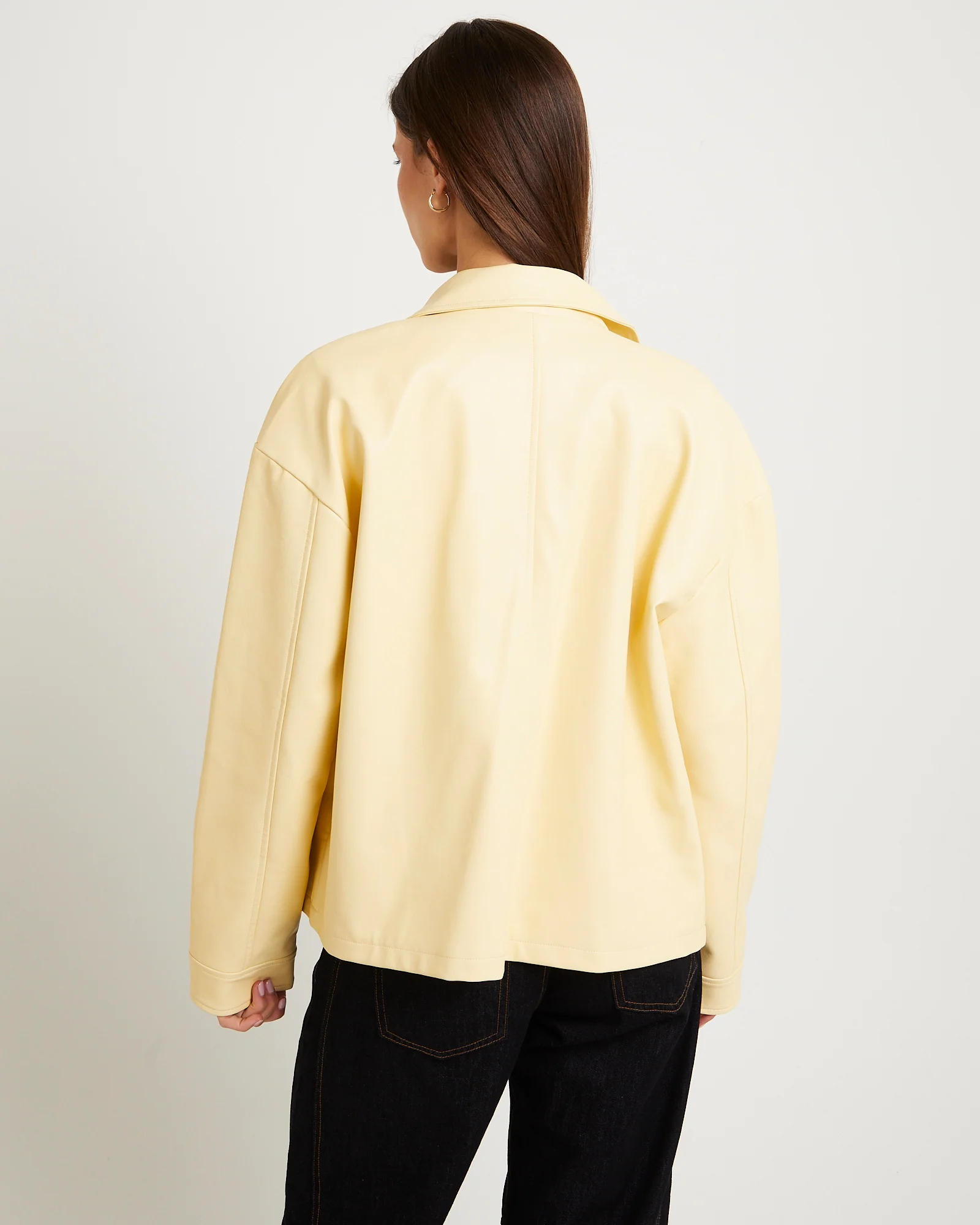 Clara Clean PU Jacket - Image 3
