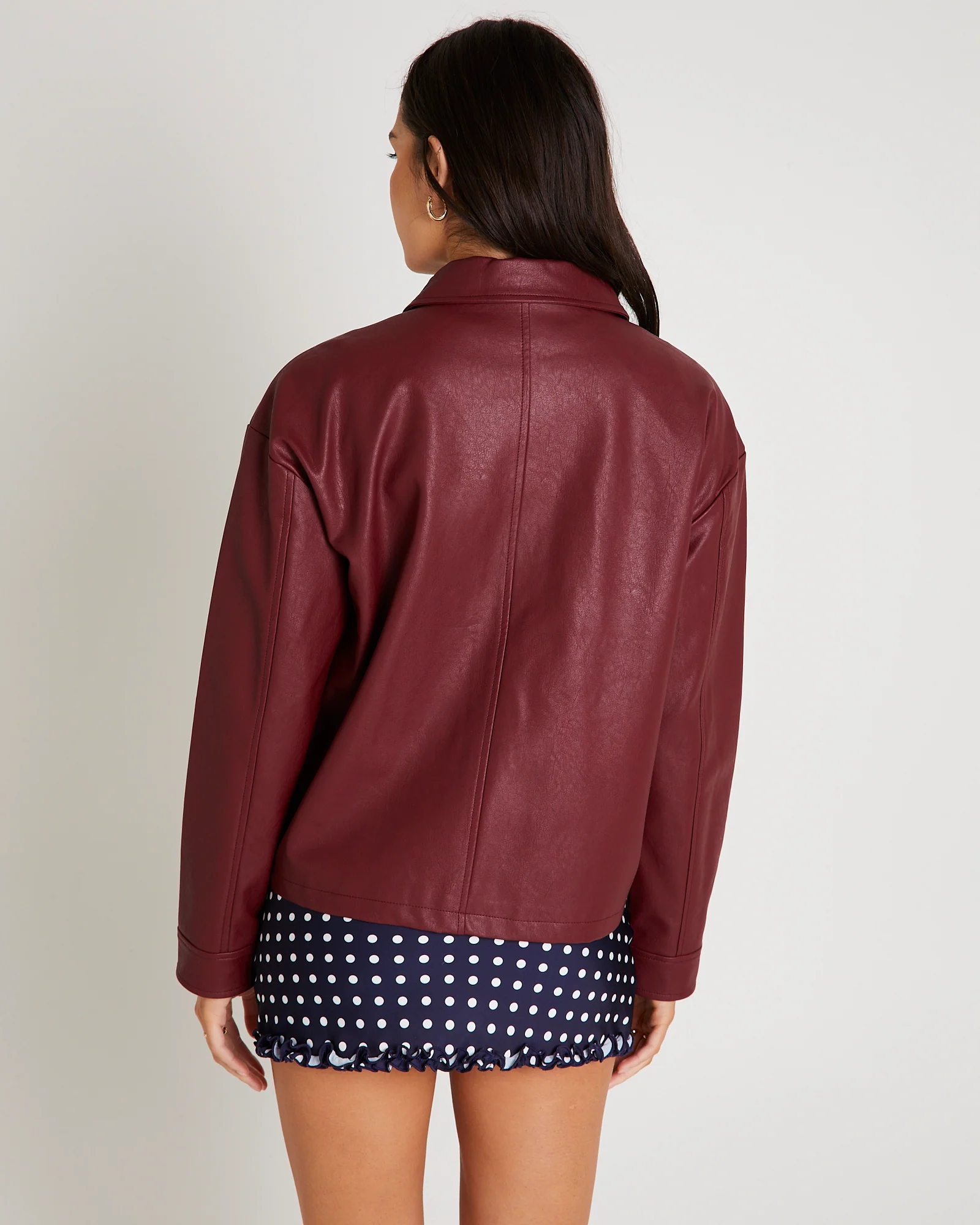 Clara Clean PU Jacket - Image 3