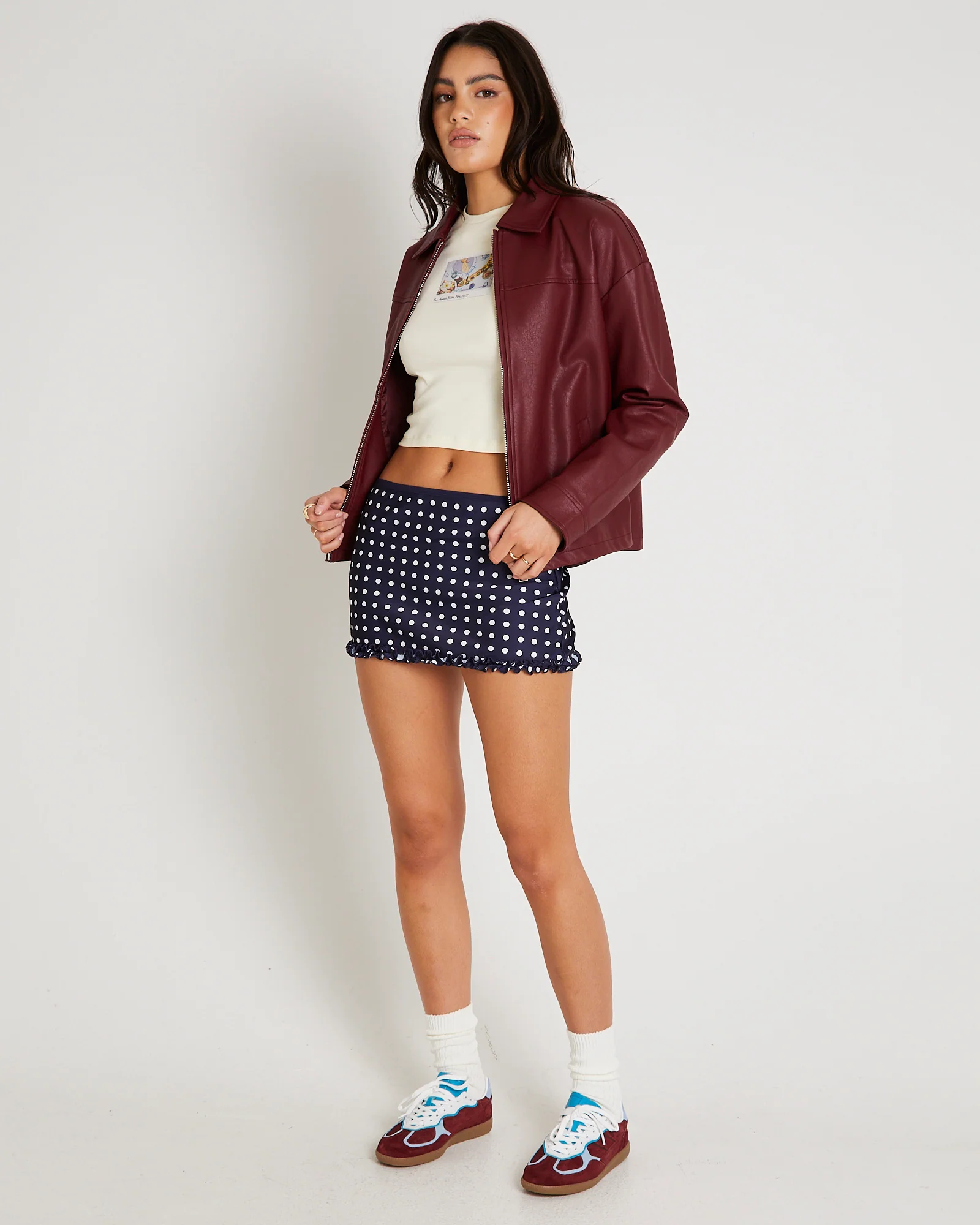 Clara Clean PU Jacket - Image 5
