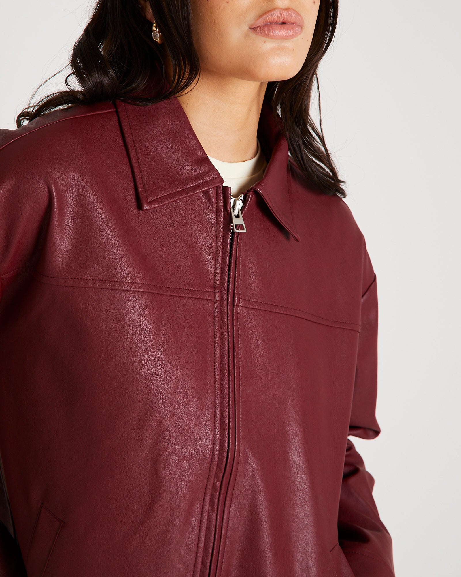 Clara Clean PU Jacket - Image 8