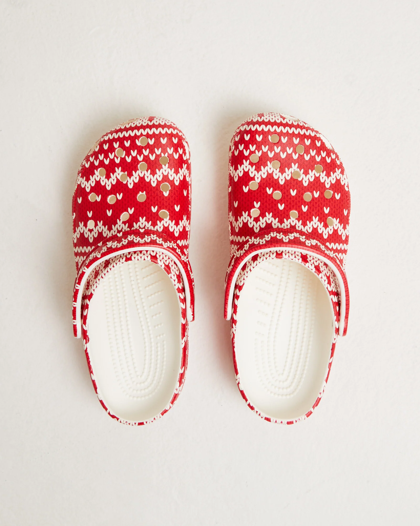 Classic Holiday Sweater Crocs in Multi - Image 2