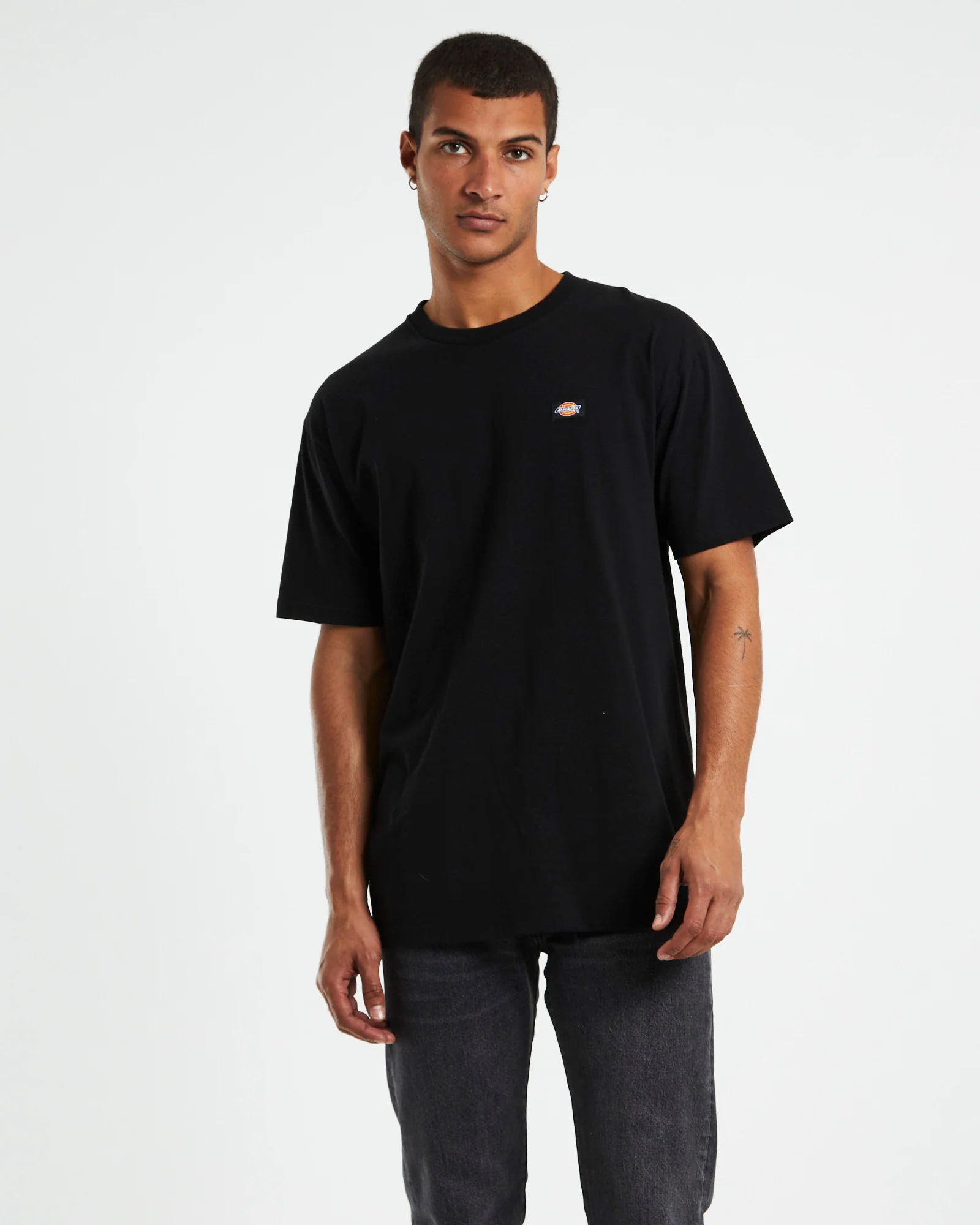 Classic Label Short Sleeve T-Shirt Washed Black - Image 5