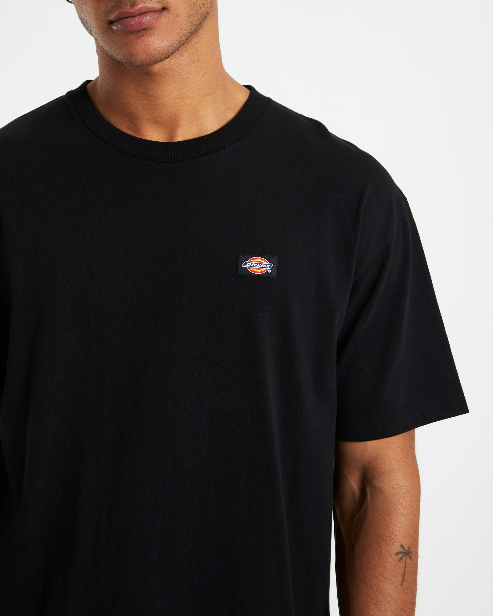 Classic Label Short Sleeve T-Shirt Washed Black - Image 6