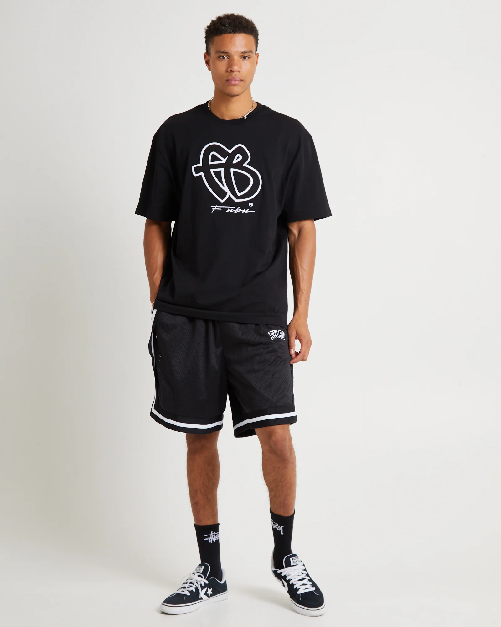 Classic Short Sleeve T-Shirt Black/White - Image 3