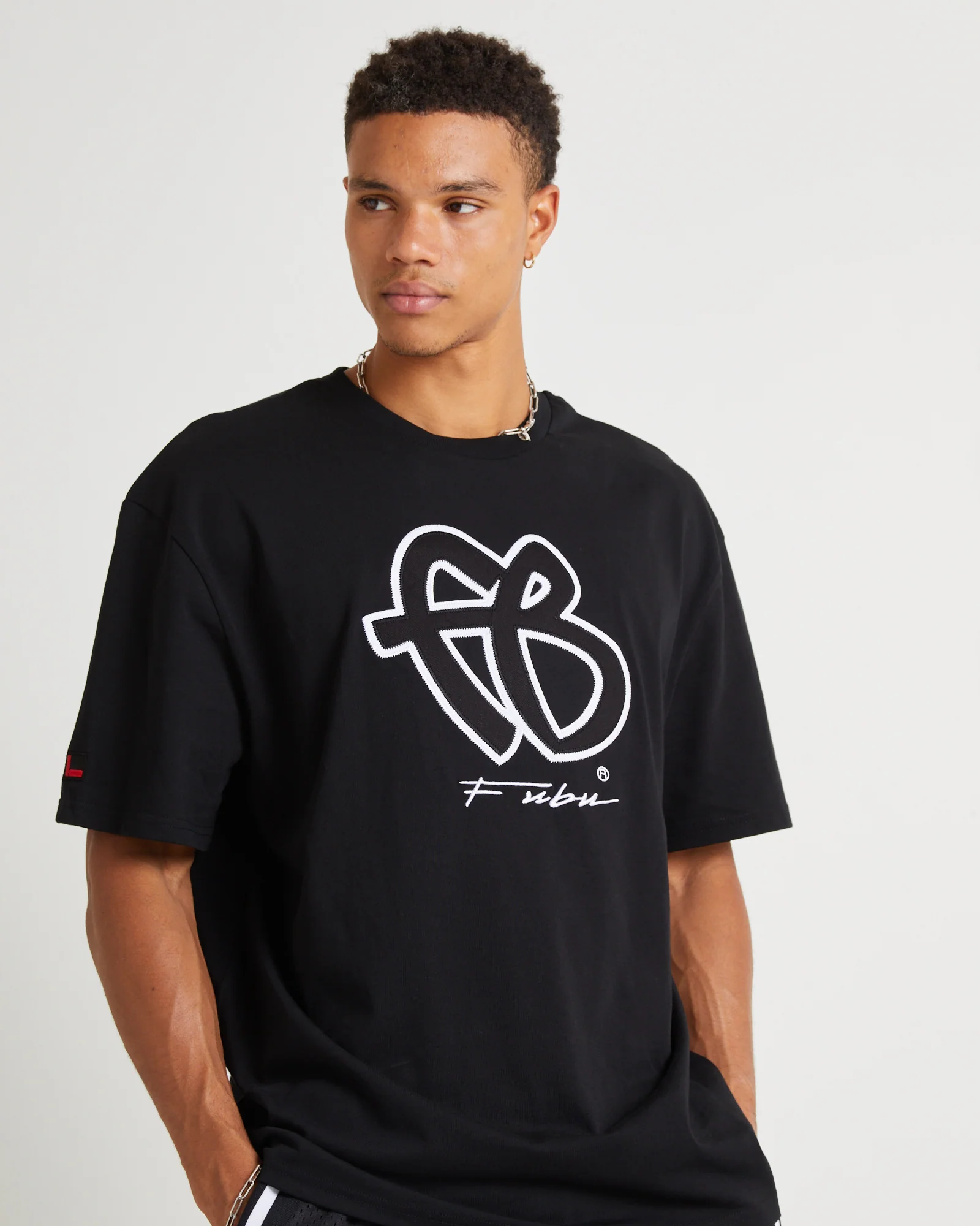 Classic Short Sleeve T-Shirt Black/White - Image 5