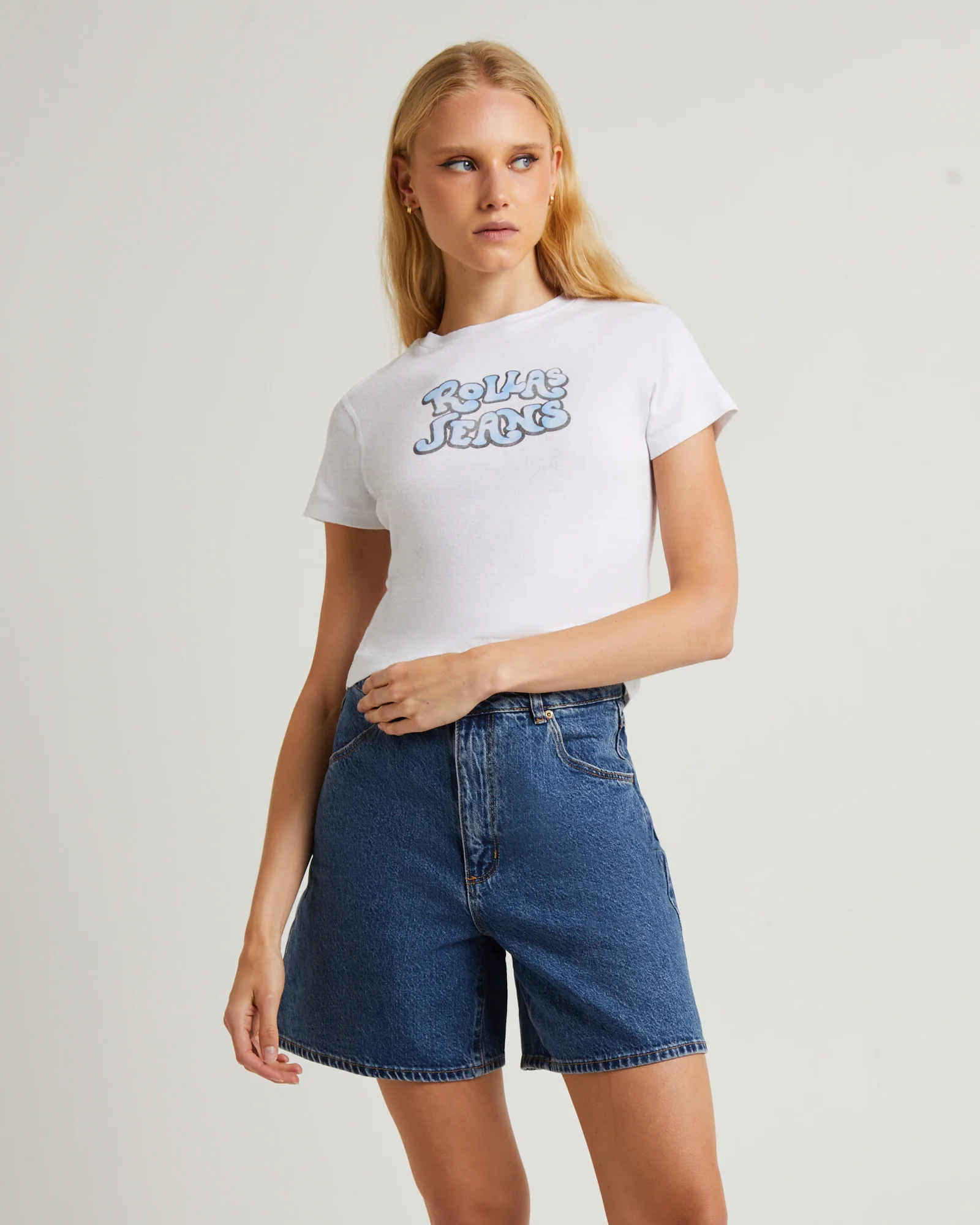 Classic Tee Rumble Logo White - Image 2