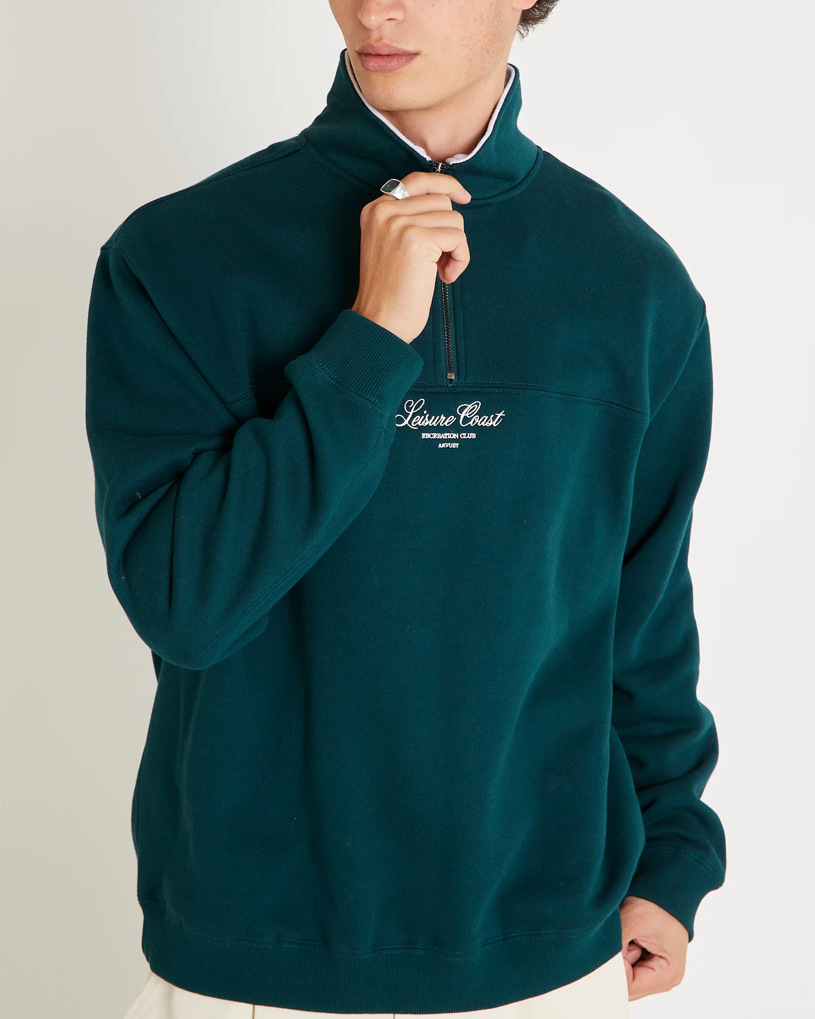 Club 1/4 Zip Fleece Jumper - Image 5