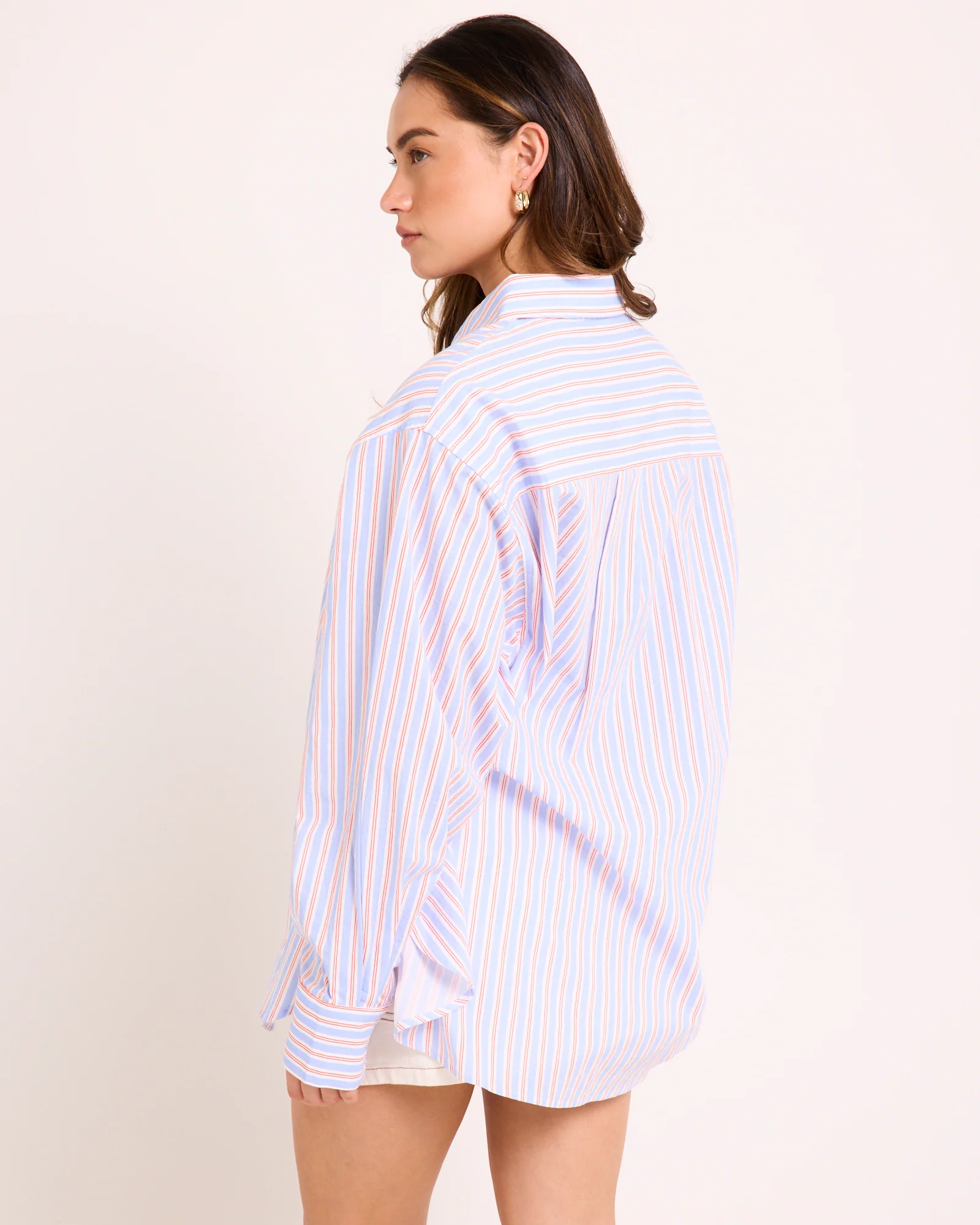 Coby Crisp Oversized Long Sleeve Shirt - Image 3