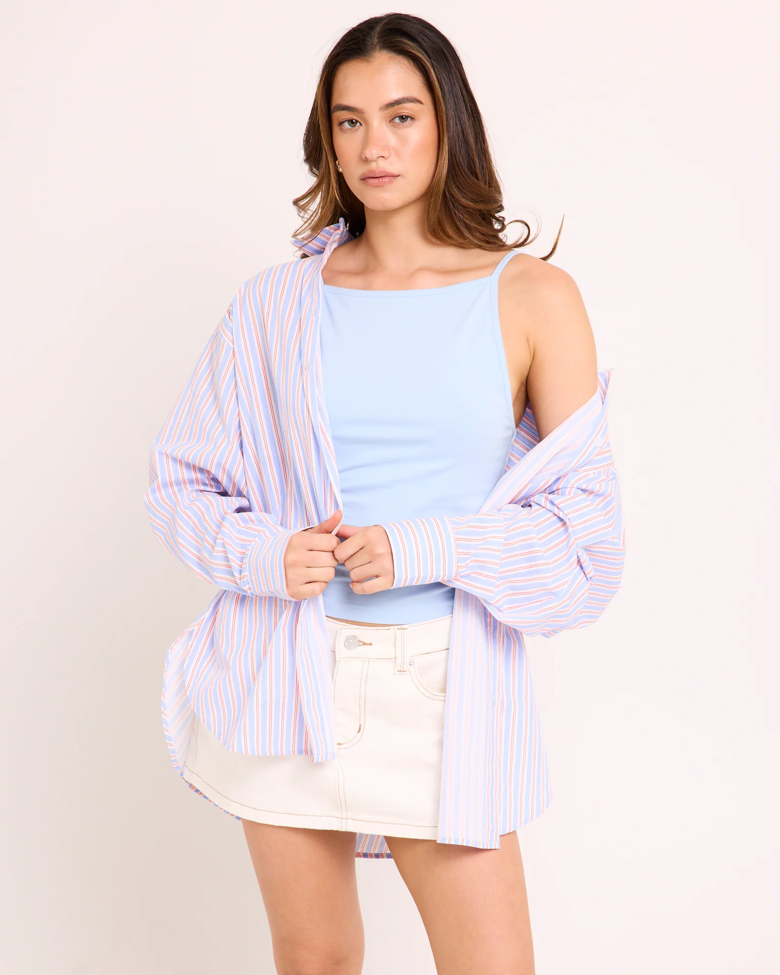 Coby Crisp Oversized Long Sleeve Shirt - Image 4